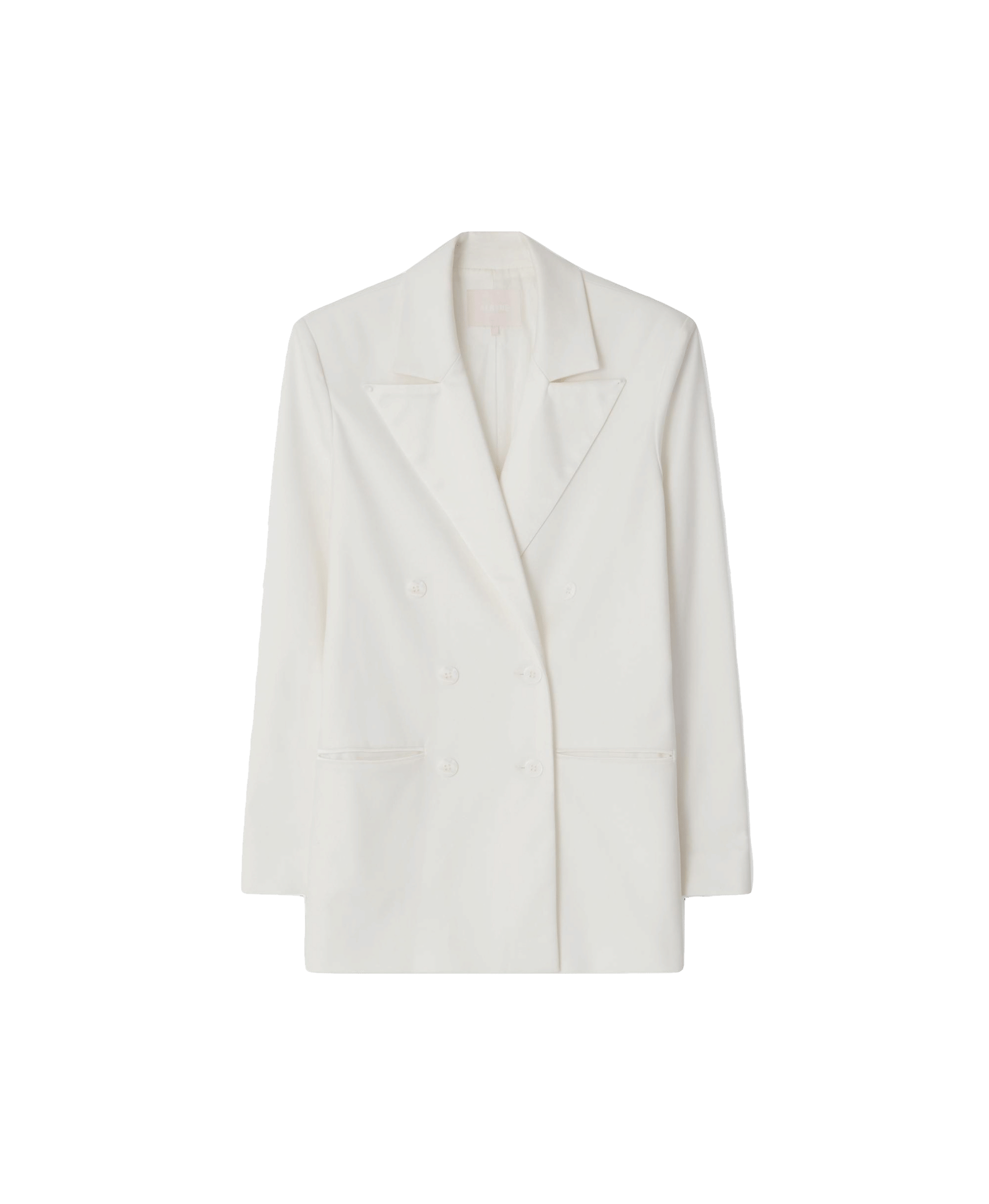 Hannah Blazer in White made by AÉRYNE