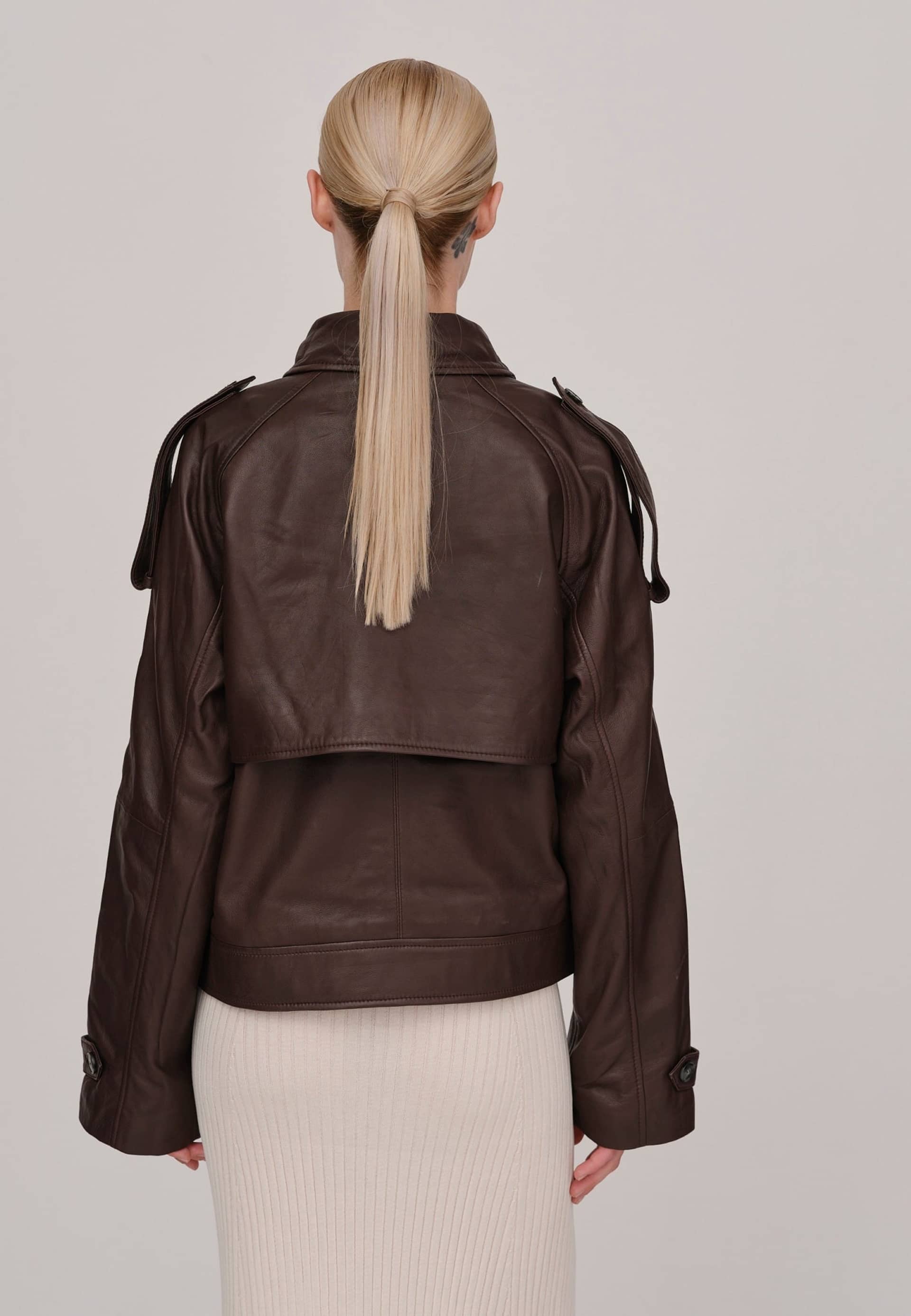 Luelle Jacket - Oxblood made by HERSKIND