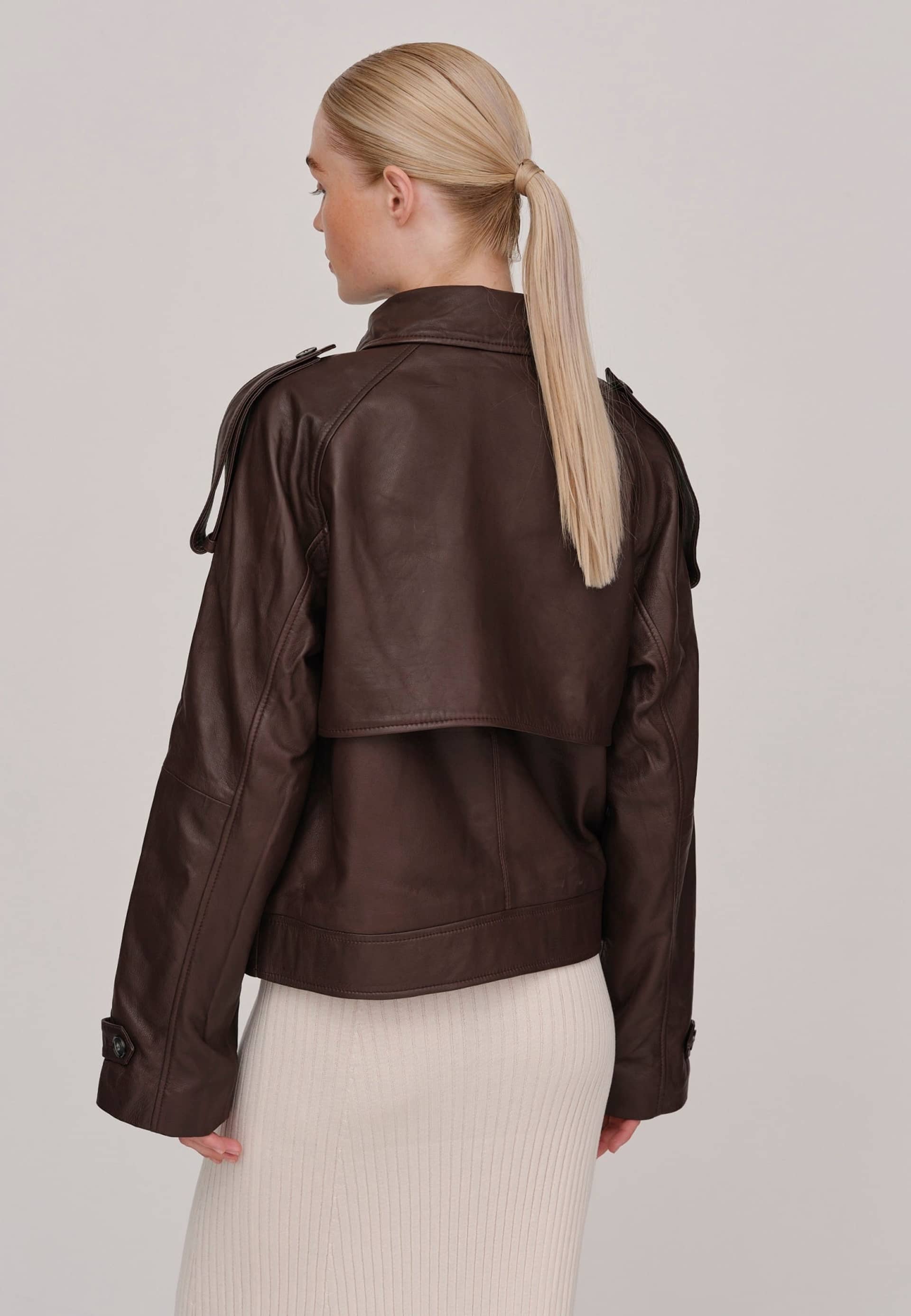 Luelle Jacket - Oxblood made by HERSKIND