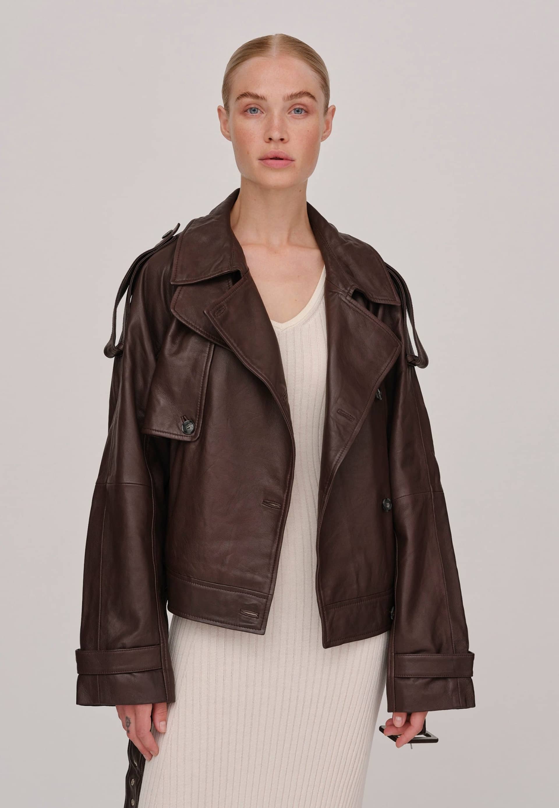 Luelle Jacket - Oxblood made by HERSKIND