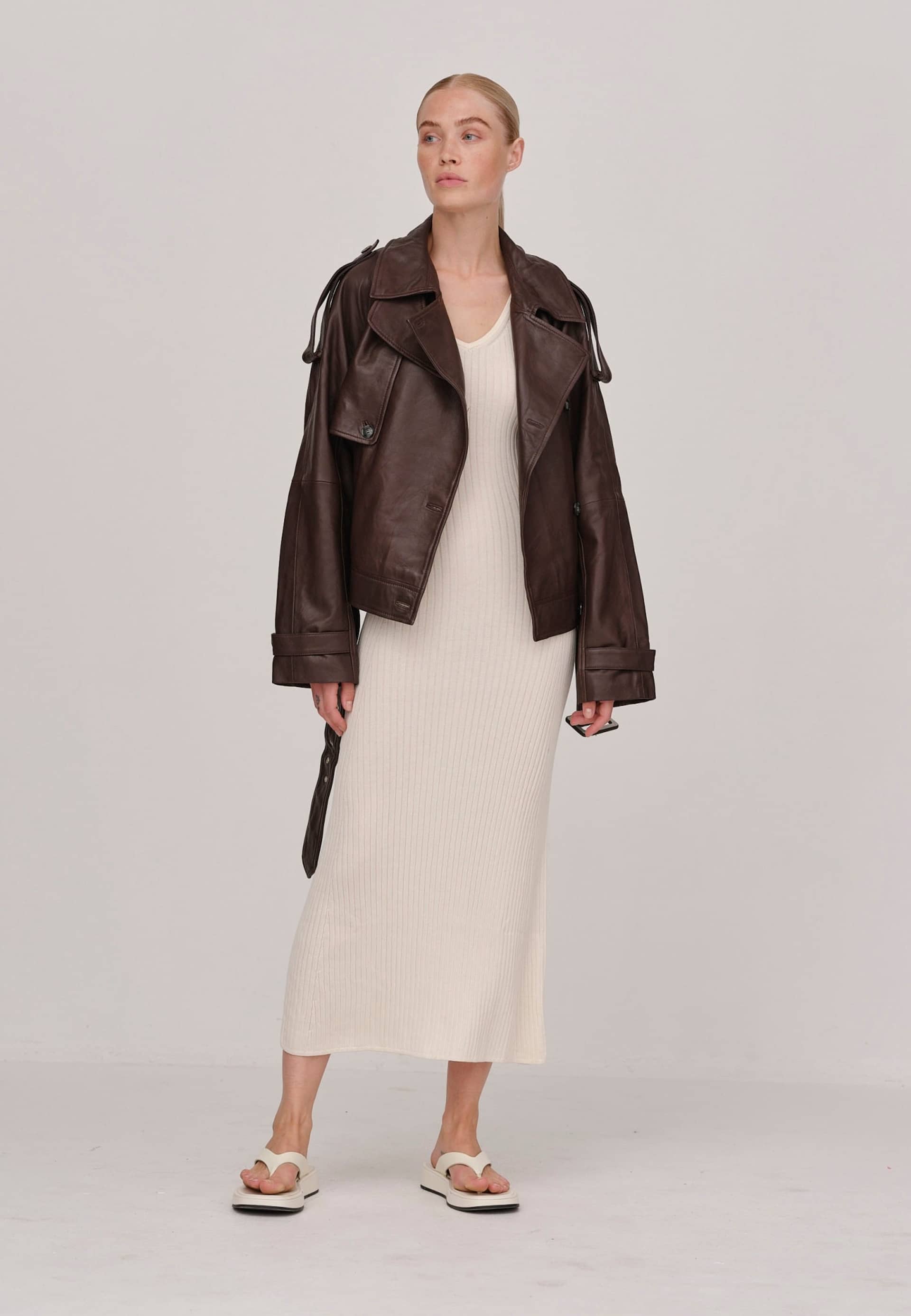 Luelle Jacket - Oxblood made by HERSKIND