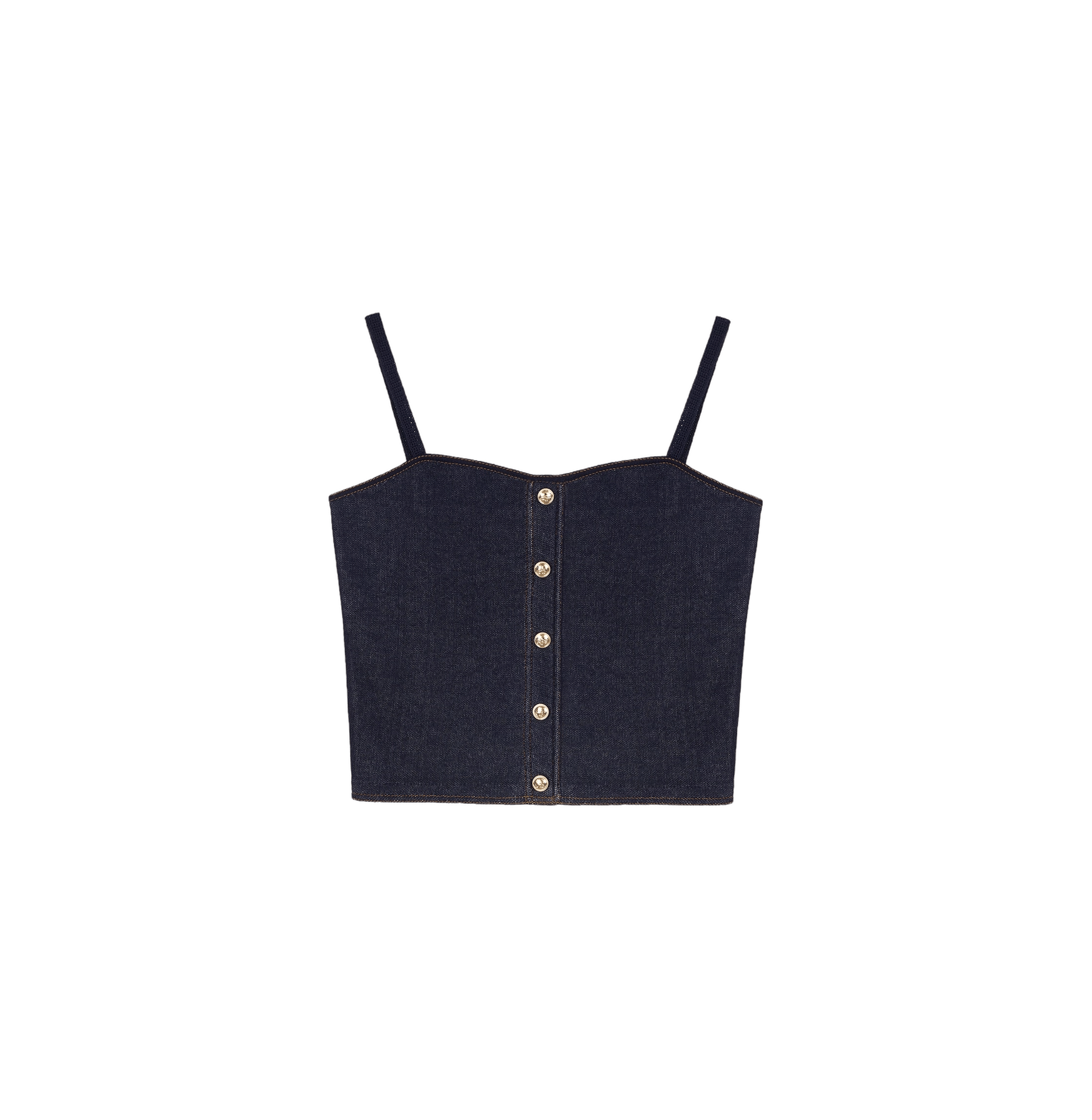 DENIM-LOOK CAMISOLE made by CRUSH Collection