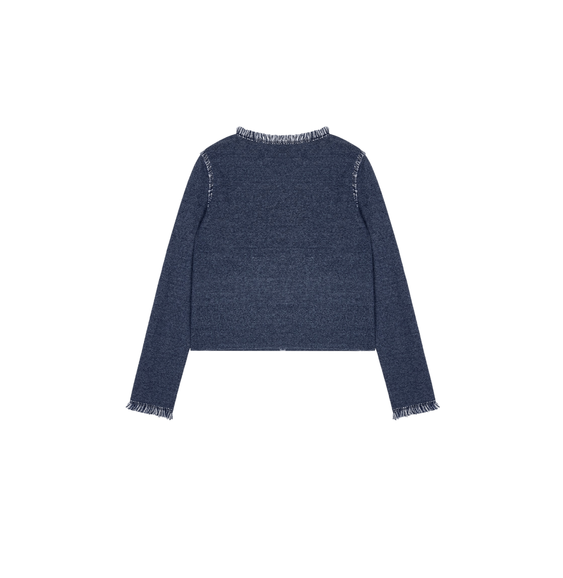 DENIM TRIM CARDIGAN made by CRUSH Collection