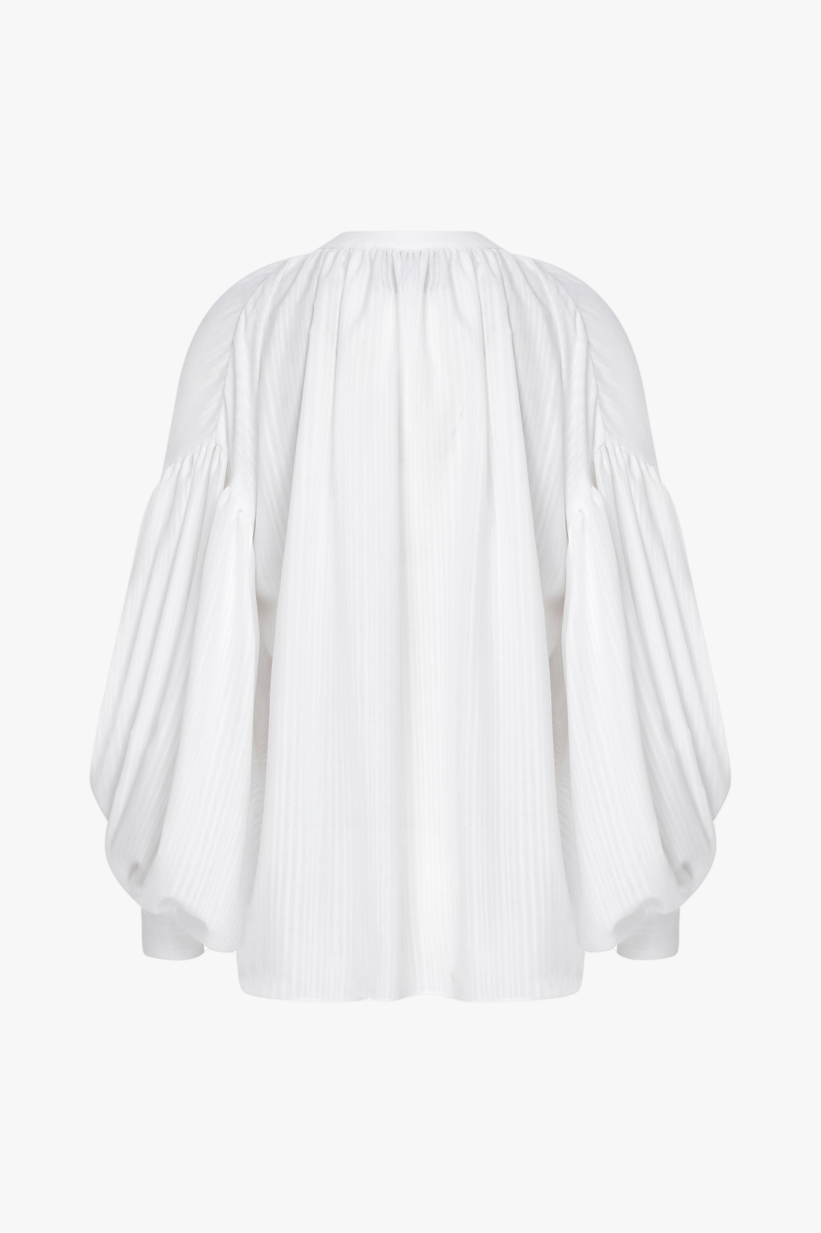 Eve Shirt in White made by Nazli Ceren