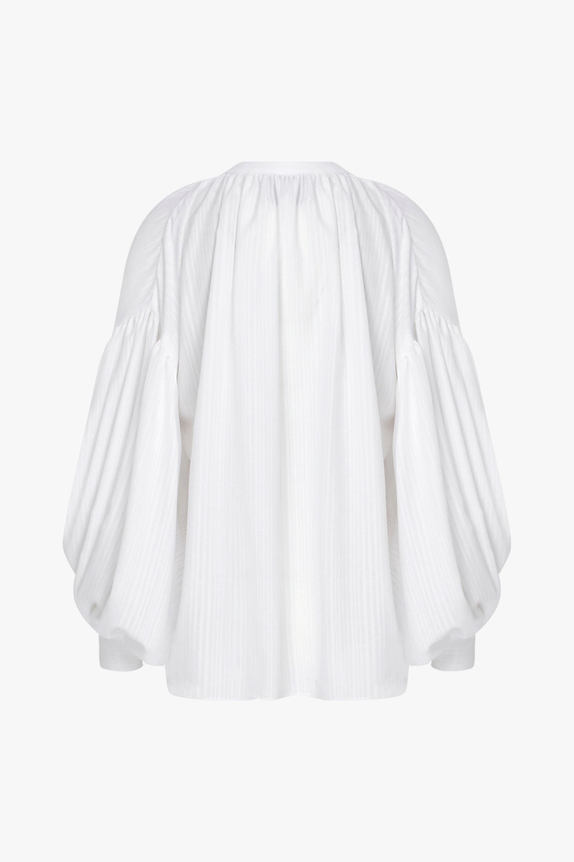 Eve Shirt in White made by Nazli Ceren