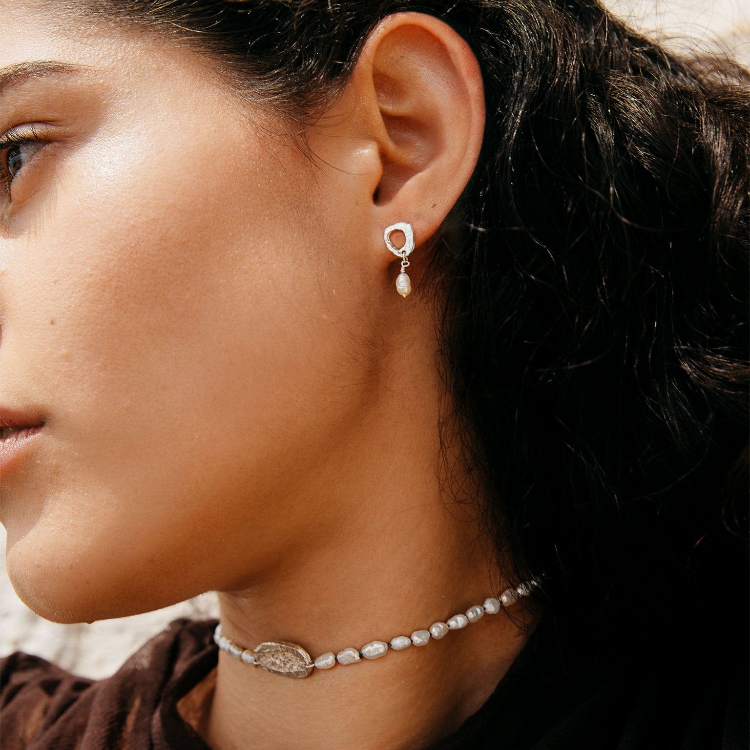 Dio Earrings made by Loveness Lee