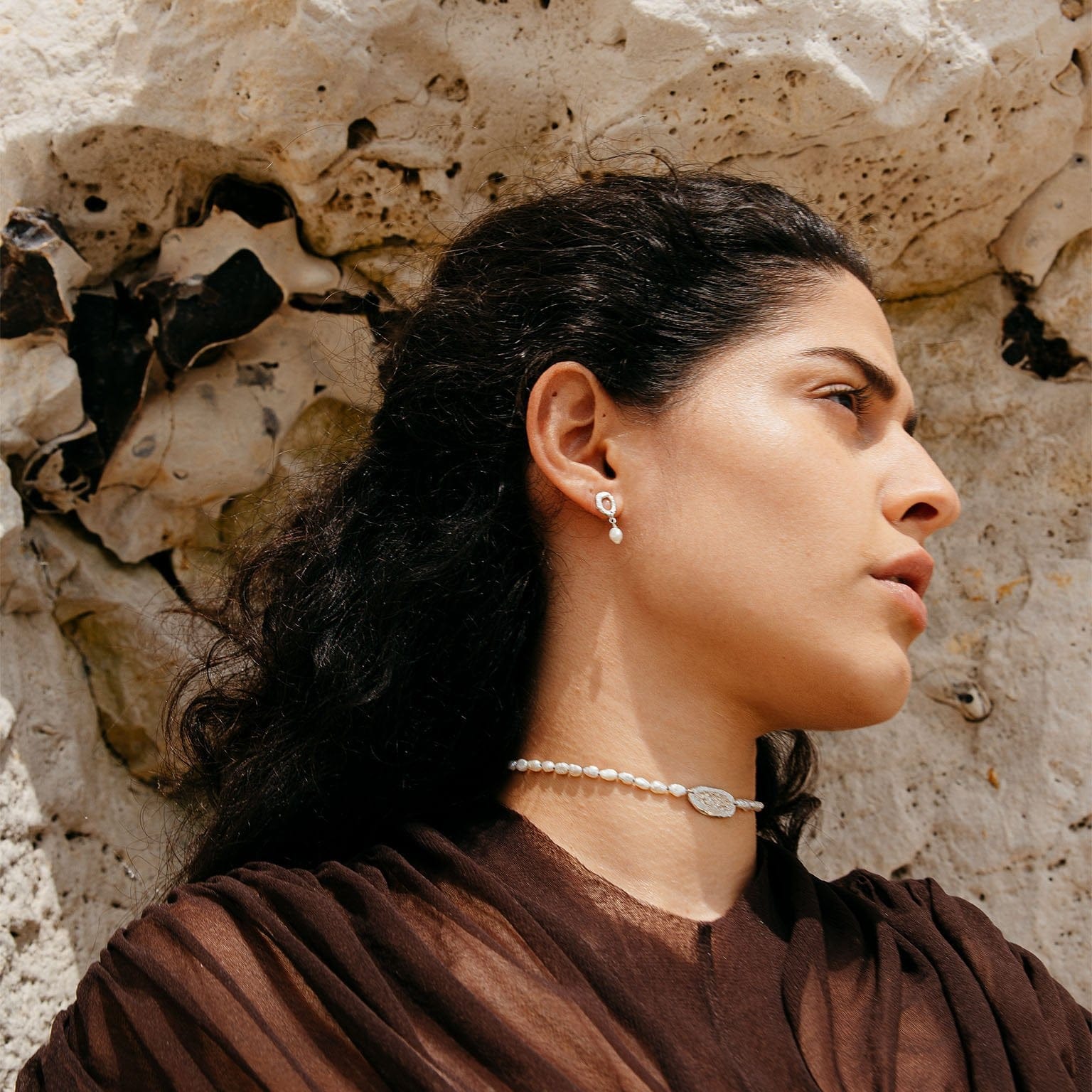 Dio Earrings made by Loveness Lee