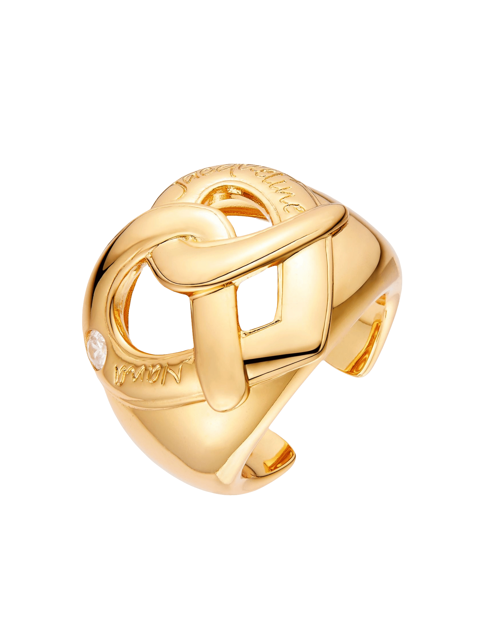 Anika Ring in Gold made by Nana Jacqueline