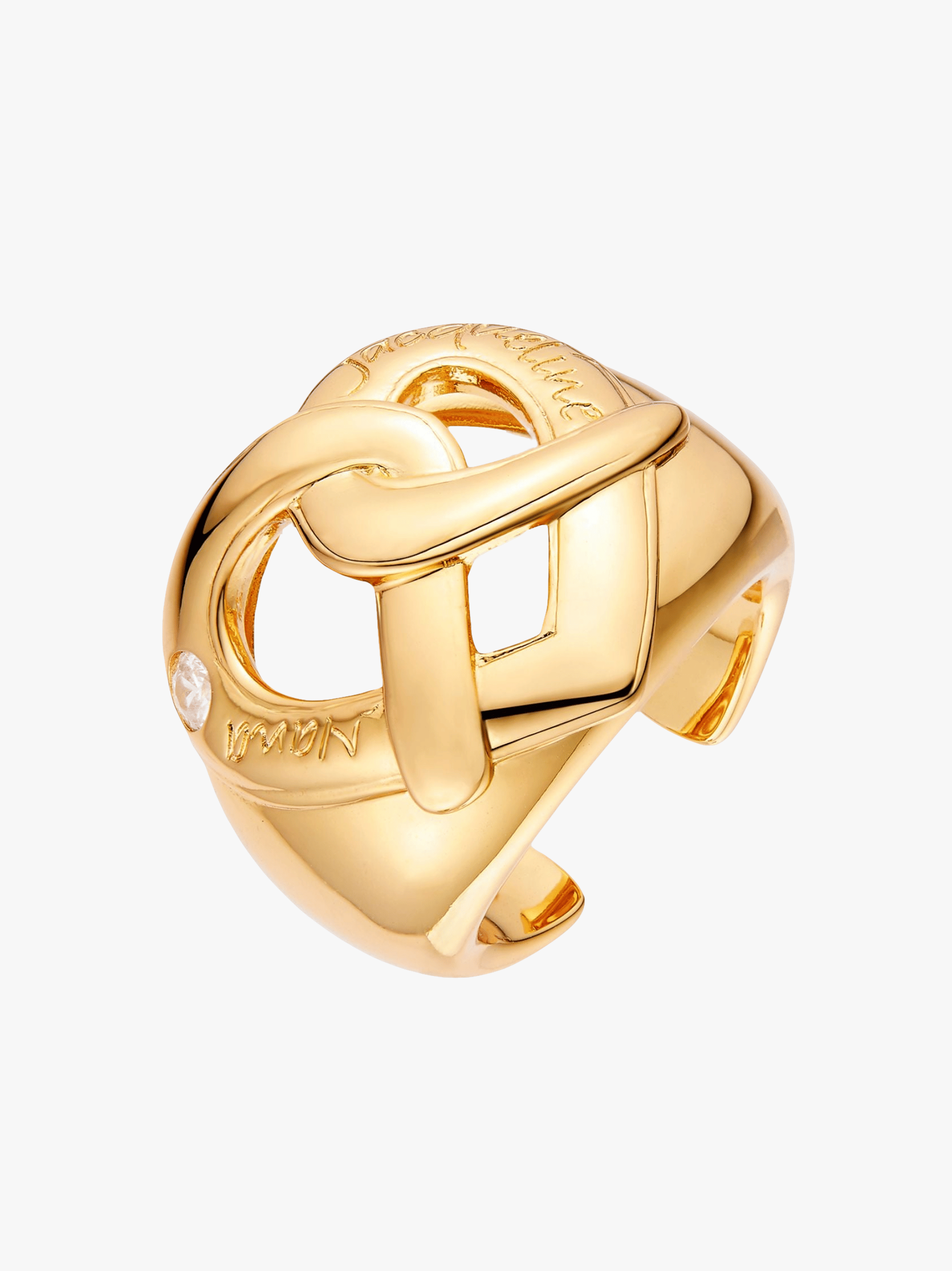 Anika Ring in Gold made by Nana Jacqueline