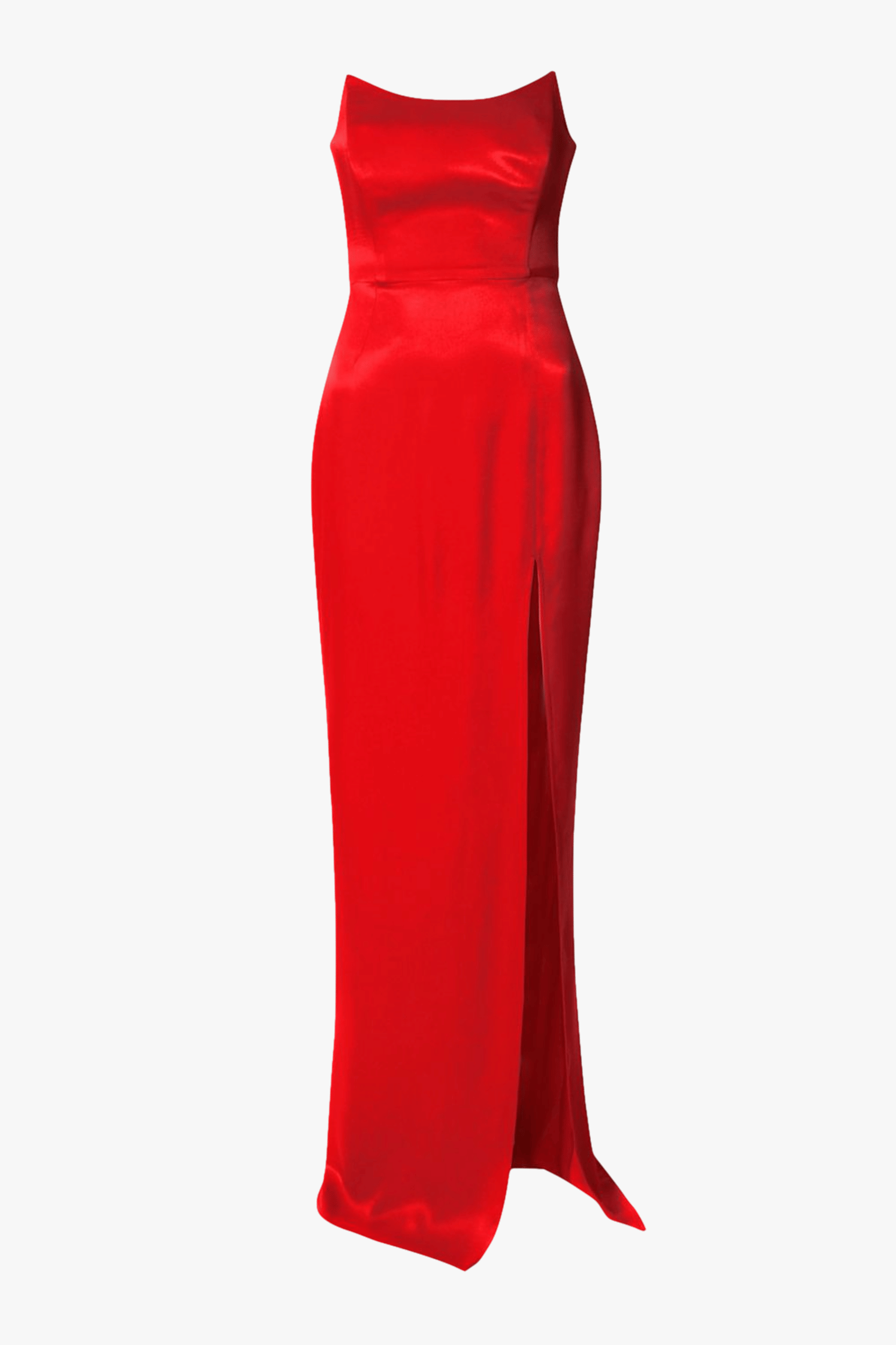 Dress Greta Sexy Red in Red made by HALEWSKI