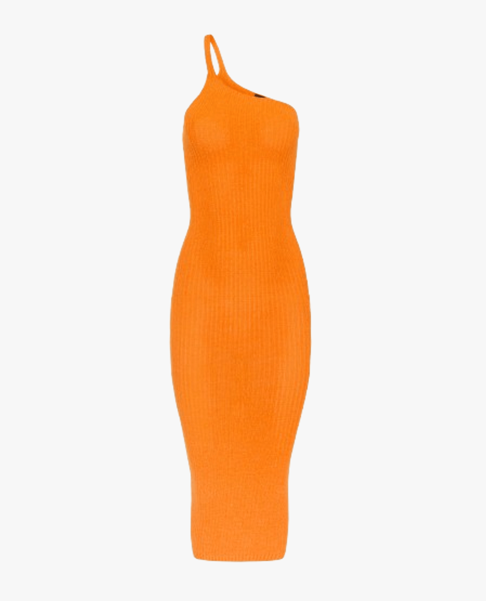 ORANGE KNITTED DRESS made by BENU Studio