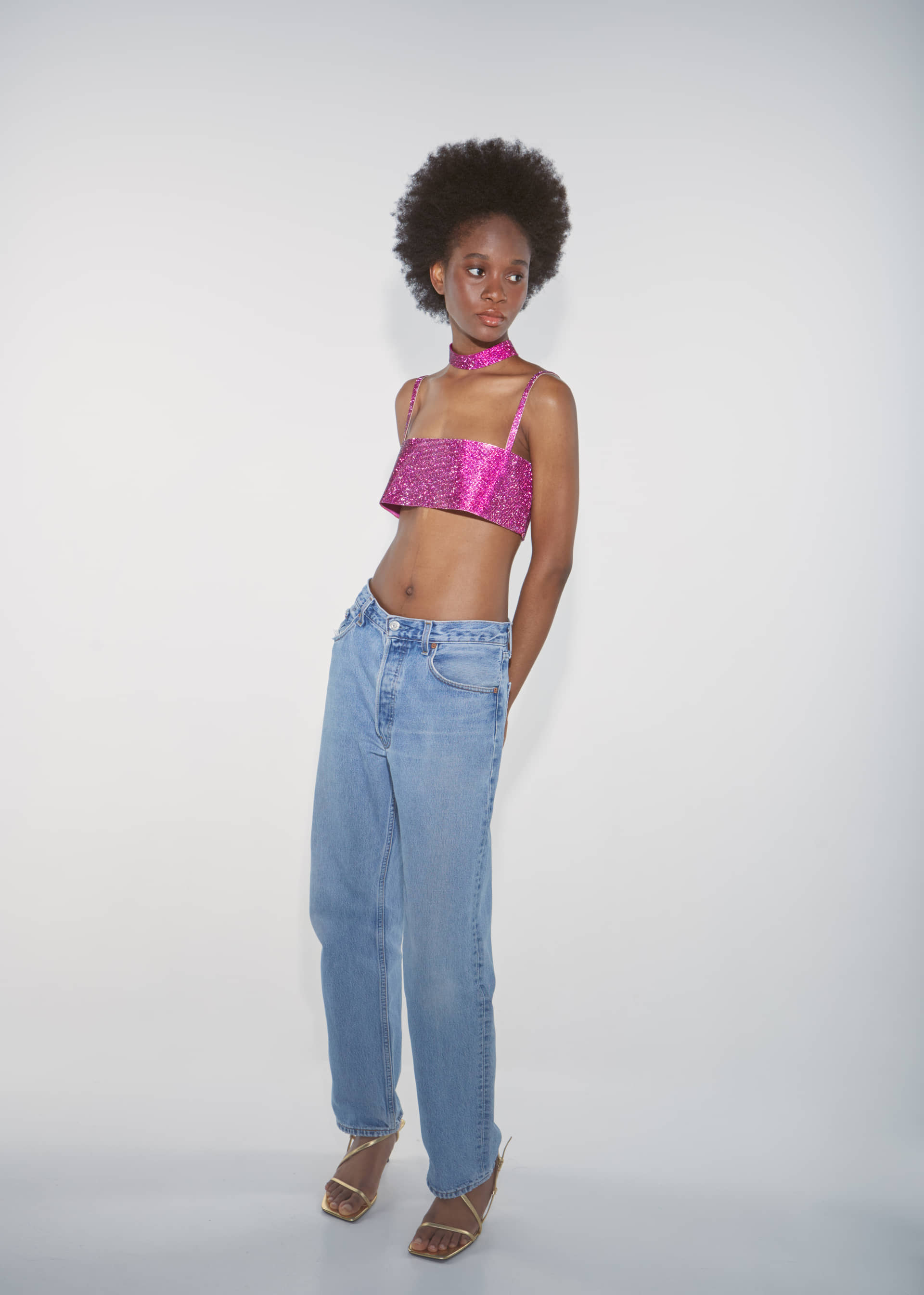 Charlotte Top Barbie Pink made by NUÉ