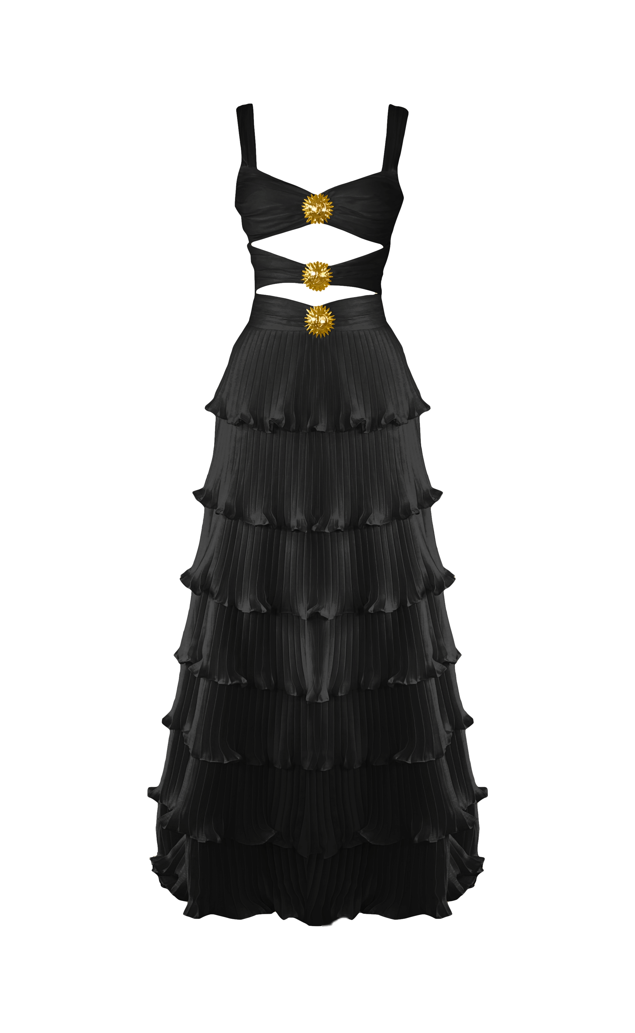 Devin Dress - Black in Black made by Gigii's