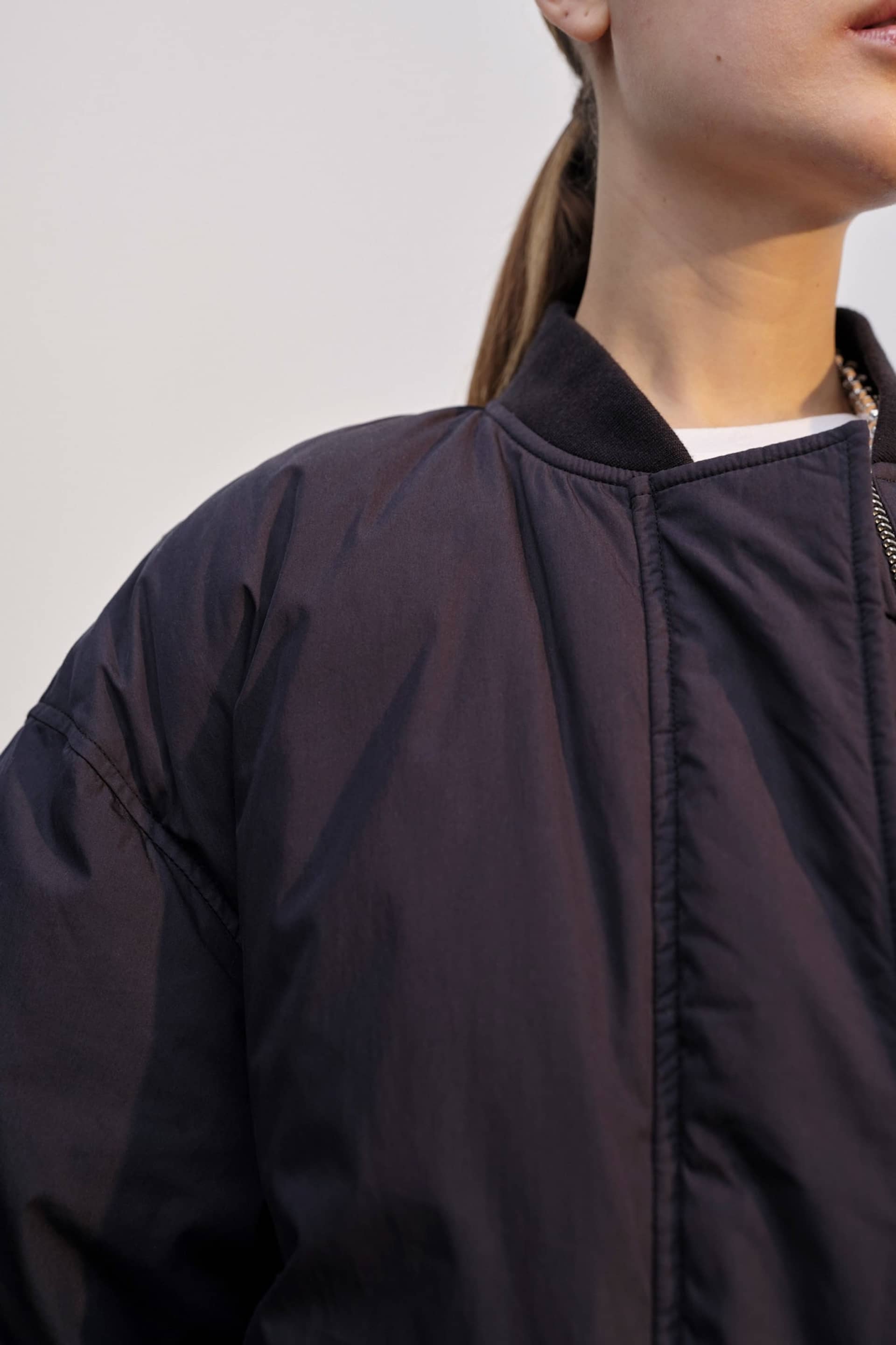 Manu Puffer Jacket - Black made by HERSKIND