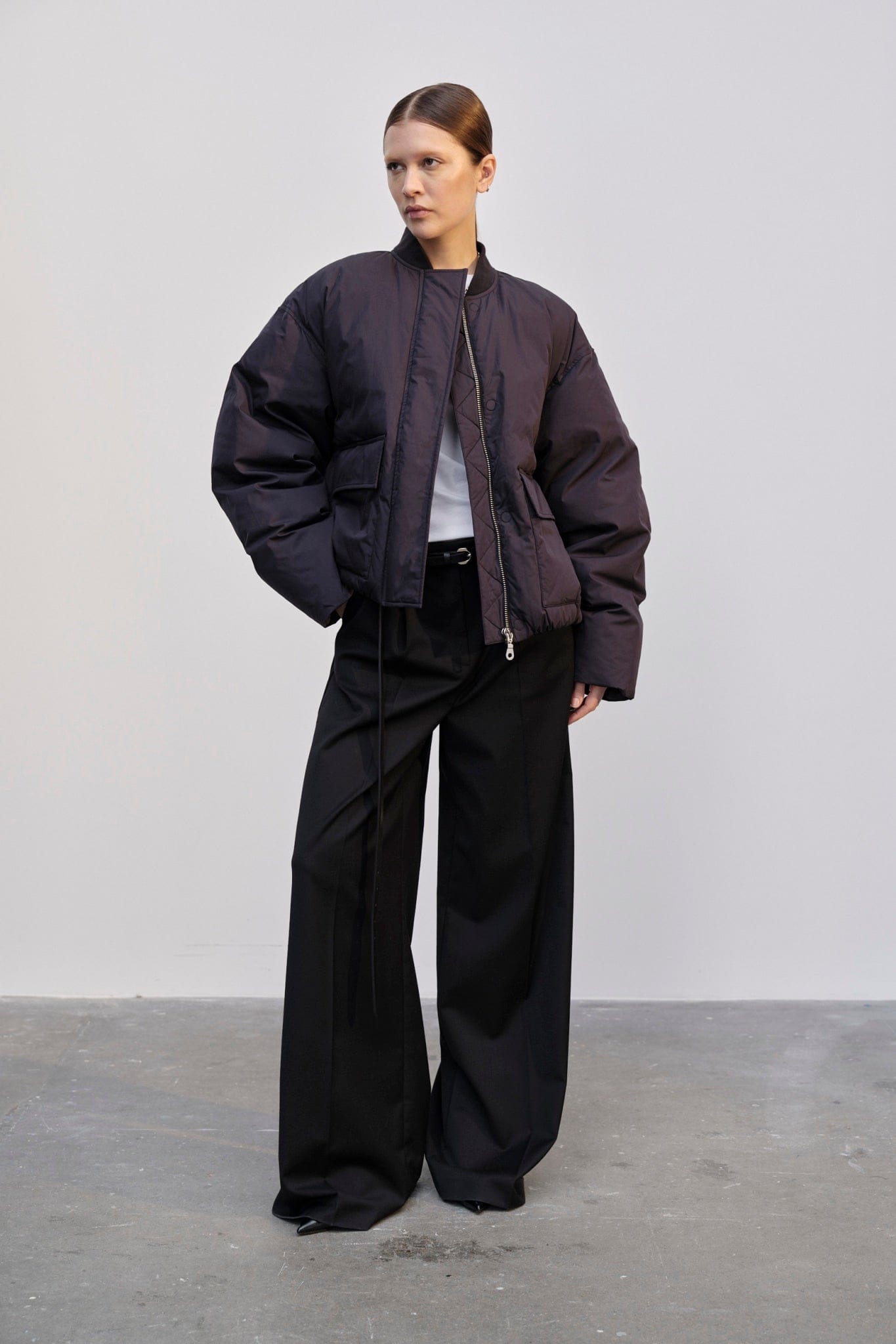 Manu Puffer Jacket - Black made by HERSKIND