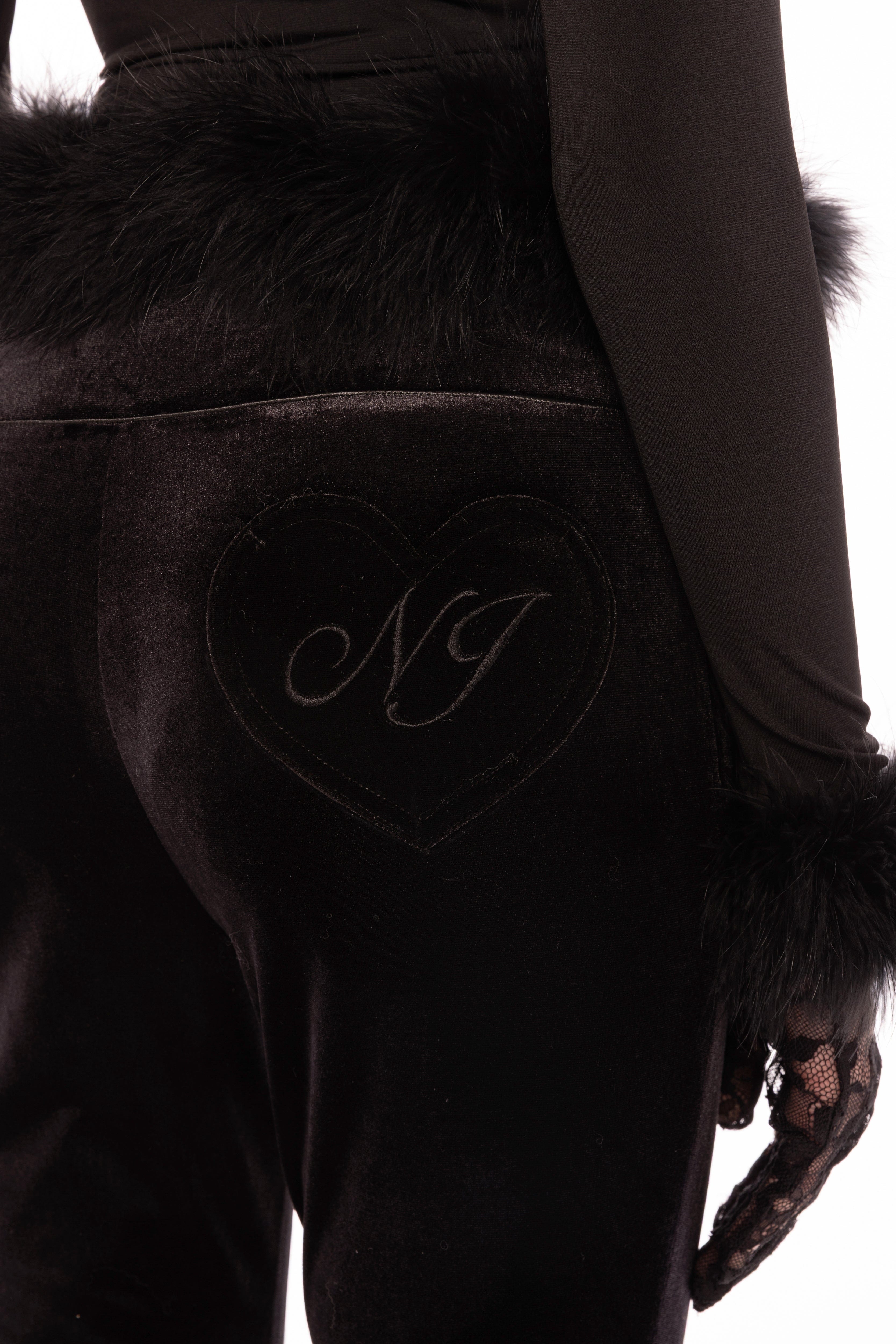 Estelle Velvet Pants made by Nana Jacqueline