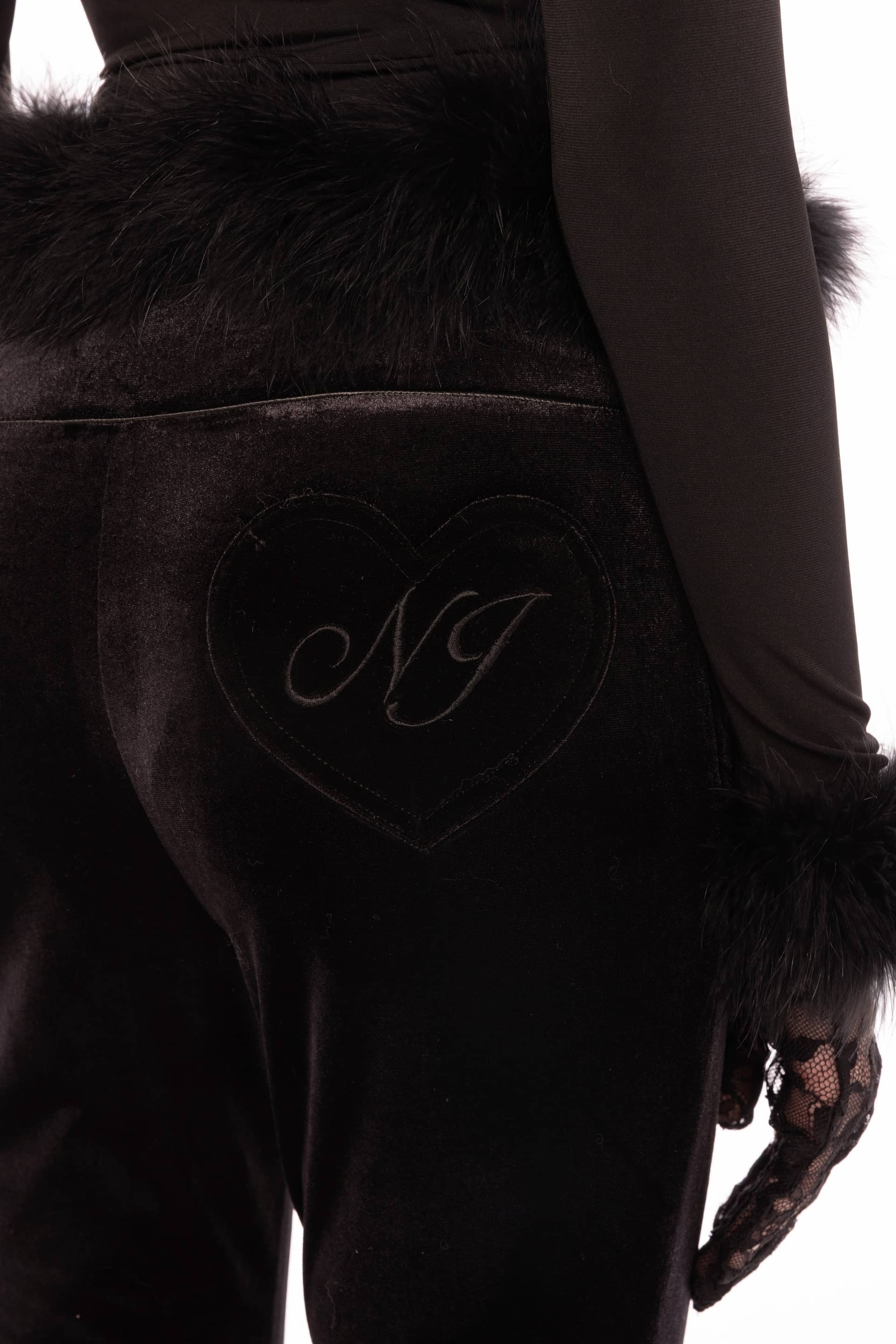 Estelle Velvet Pants made by Nana Jacqueline