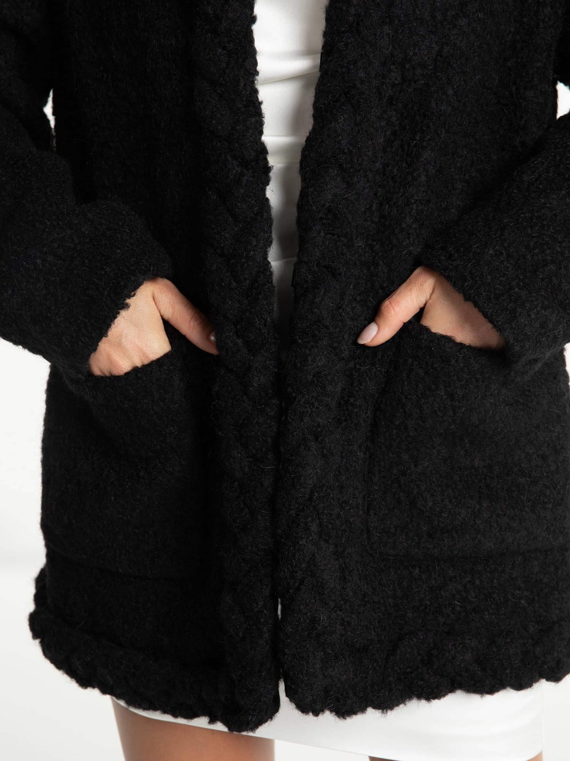 Talia Coat (Black) made by Nana Jacqueline