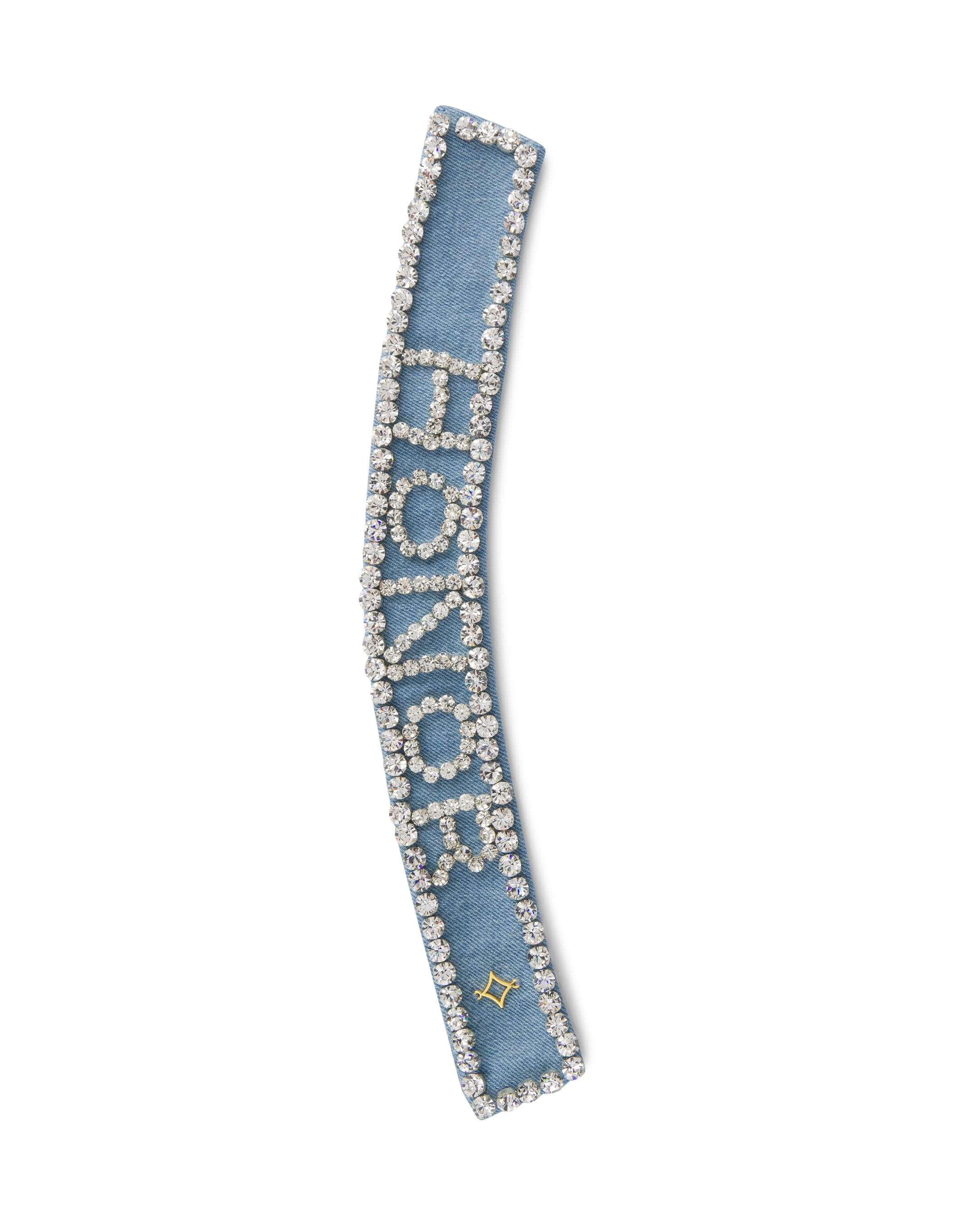 Honor Denim Crystal Choker made by ONORI