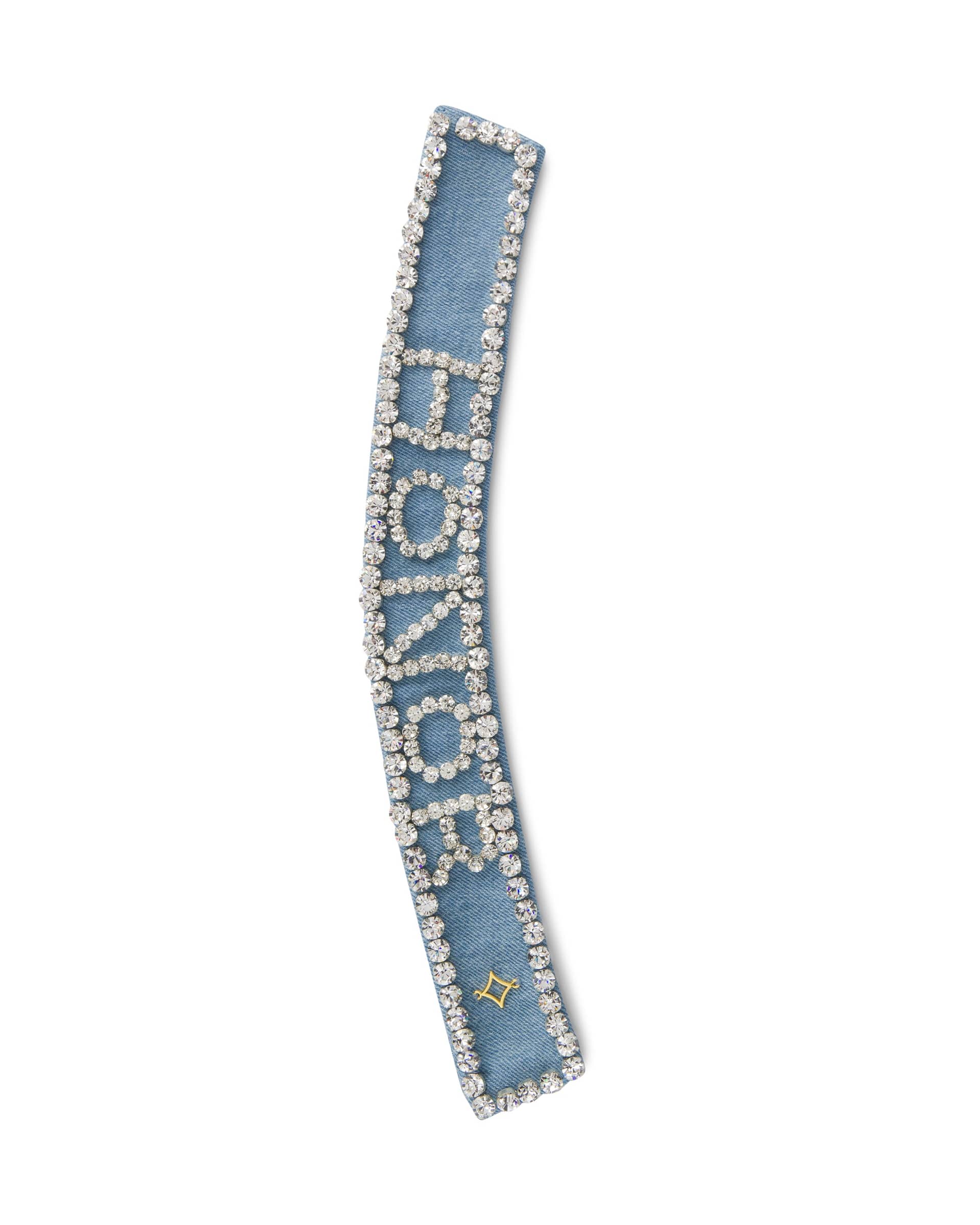 Honor Denim Crystal Choker made by ONORI