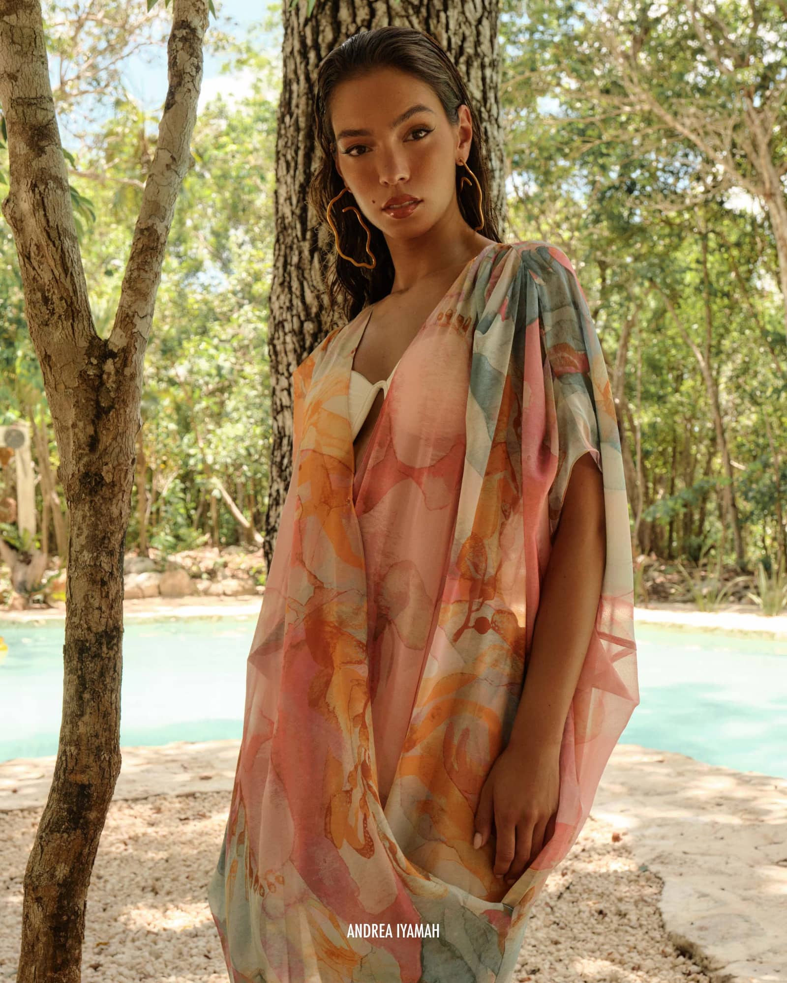 ADI KAFTAN COVER UP - ZULI made by Andrea Iyamah