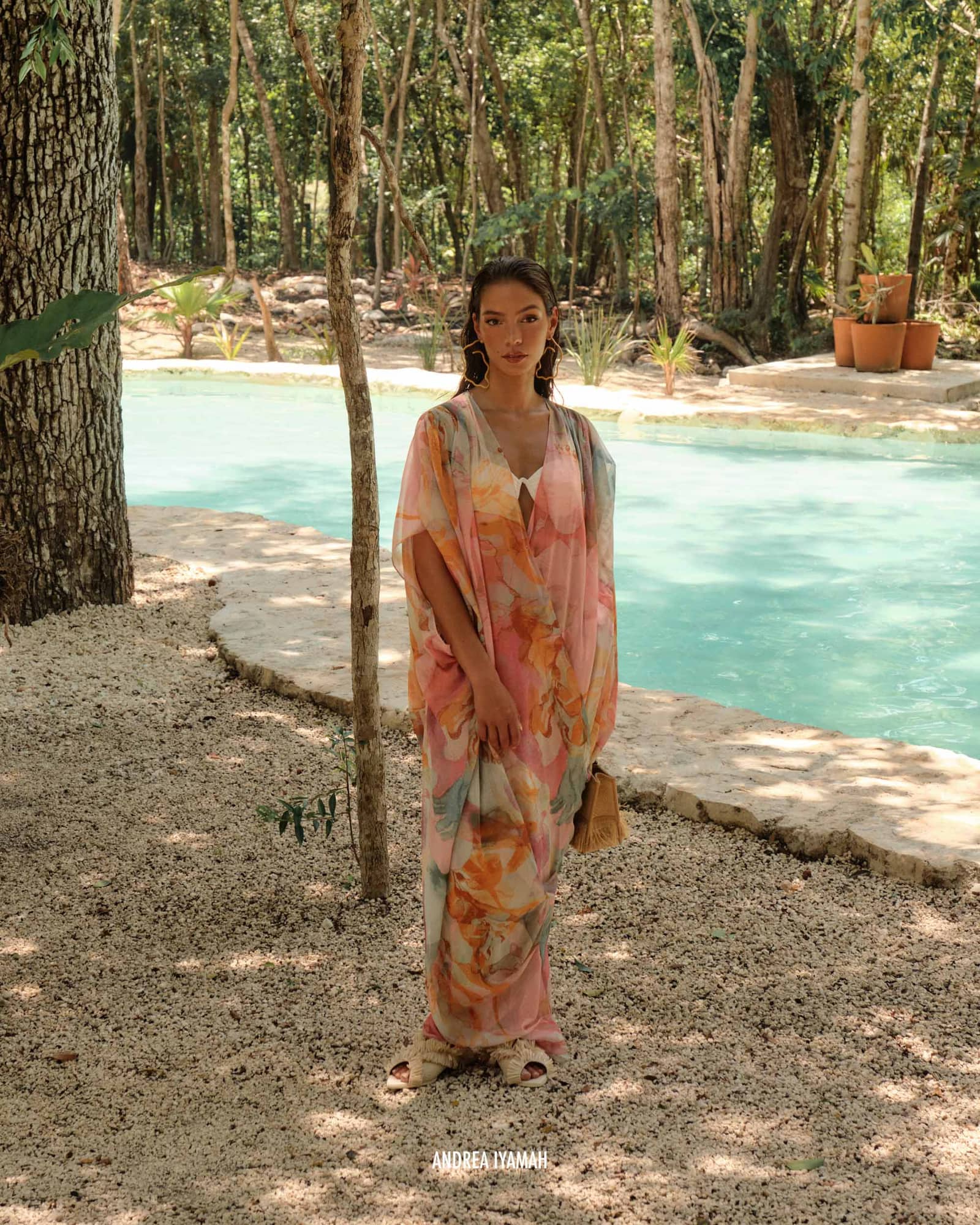 ADI KAFTAN COVER UP - ZULI made by Andrea Iyamah