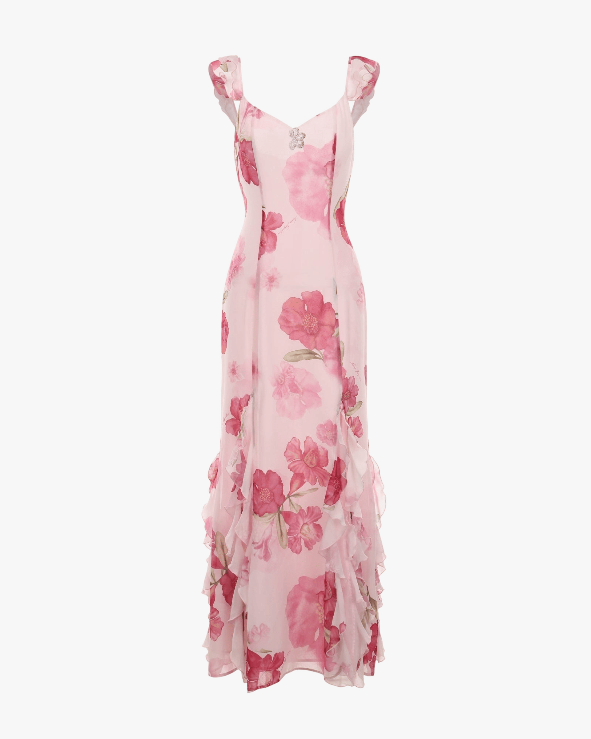 Cera Dress (Pink) made by Nana Jacqueline