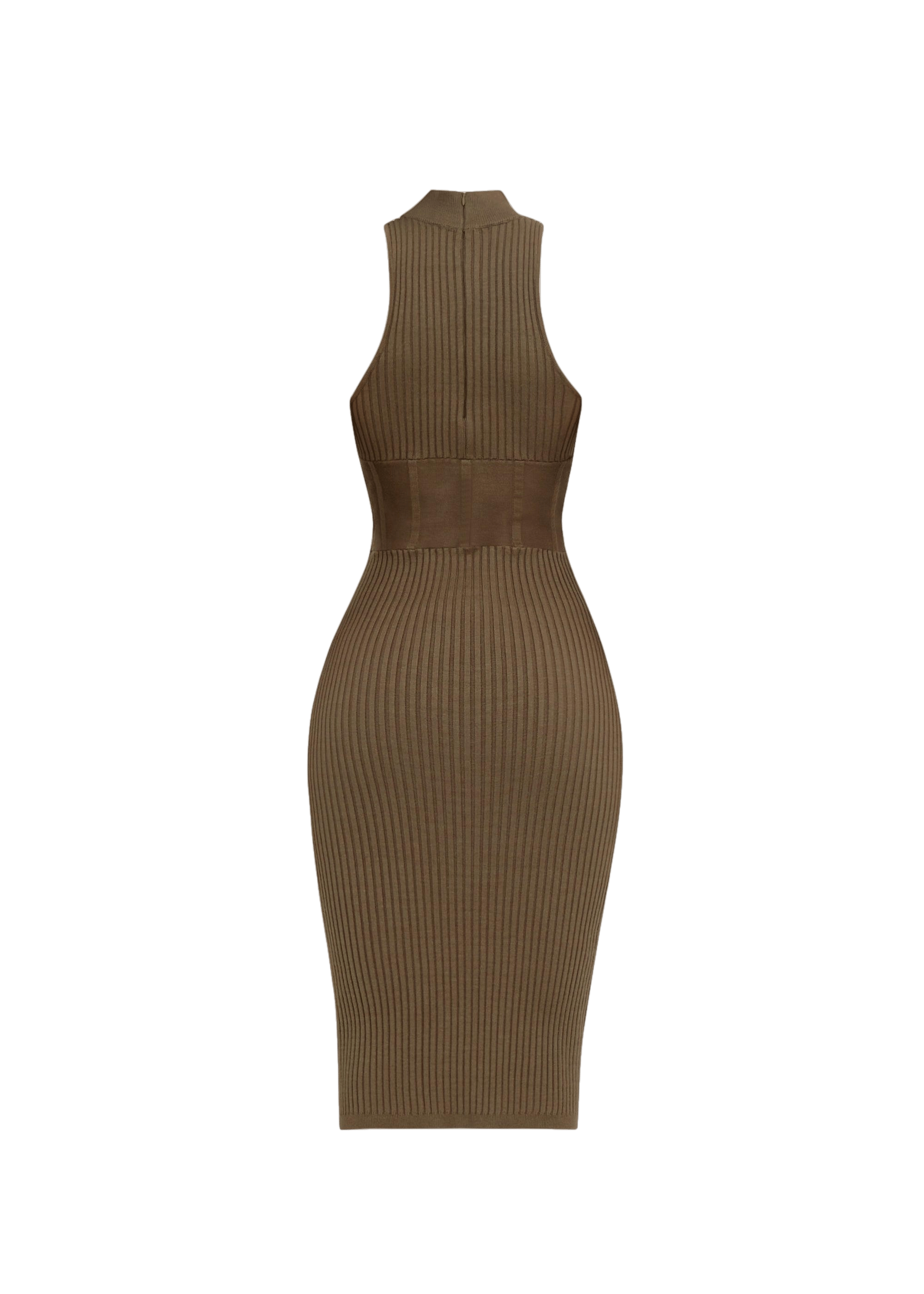 NESI JADE KNIT MIDI DRESS made by Andrea Iyamah