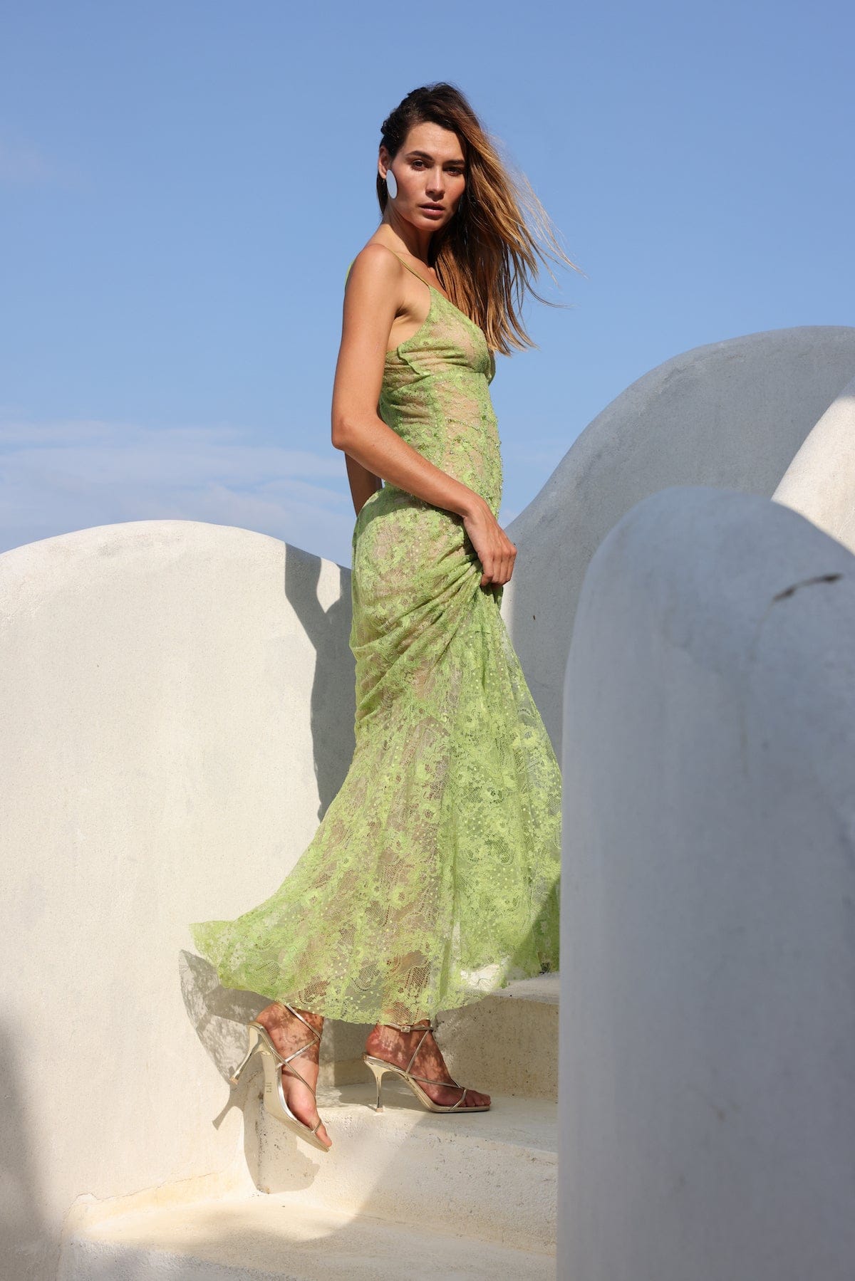 Marino Lace Dress made by Francesca Miranda