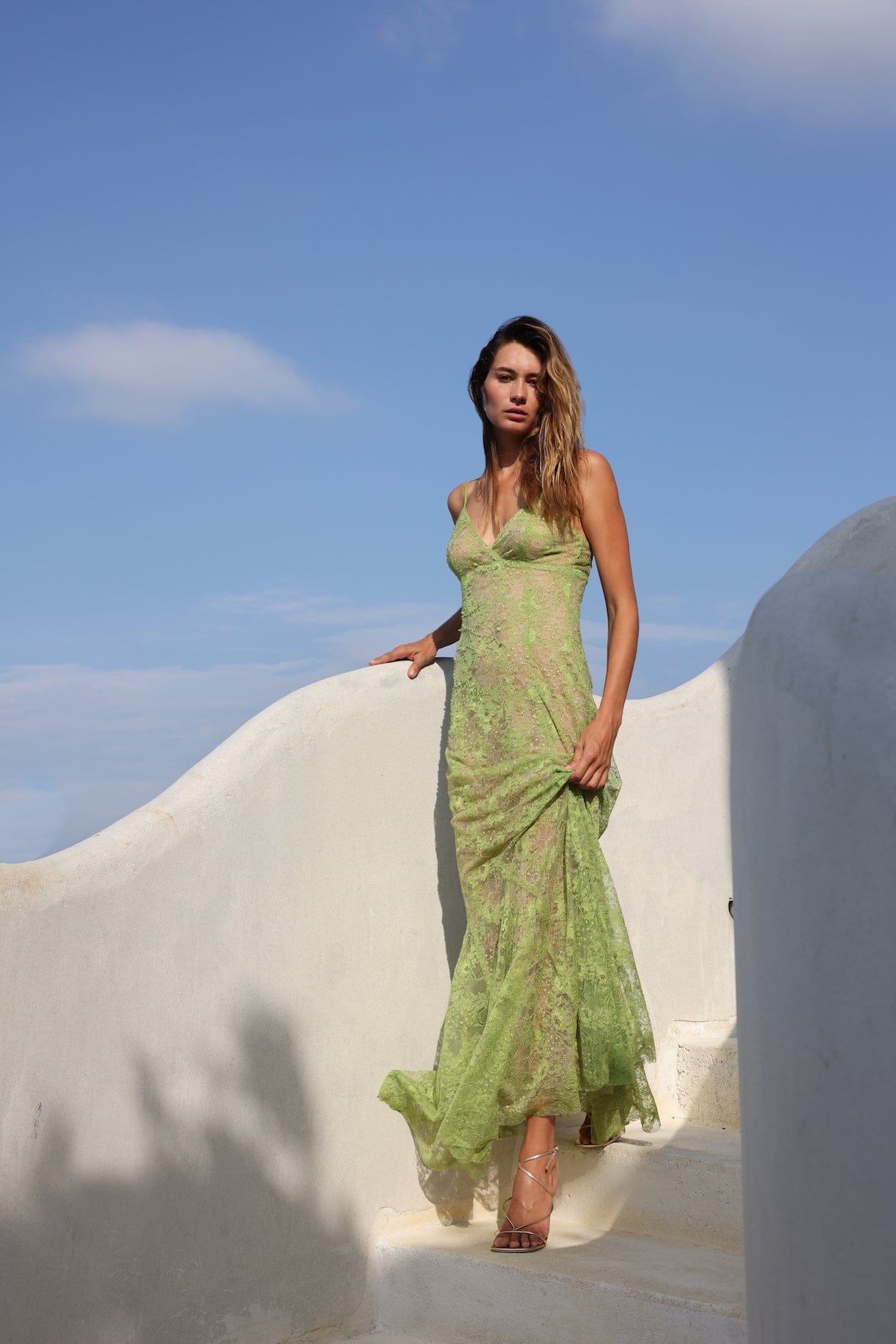 Marino Lace Dress made by Francesca Miranda