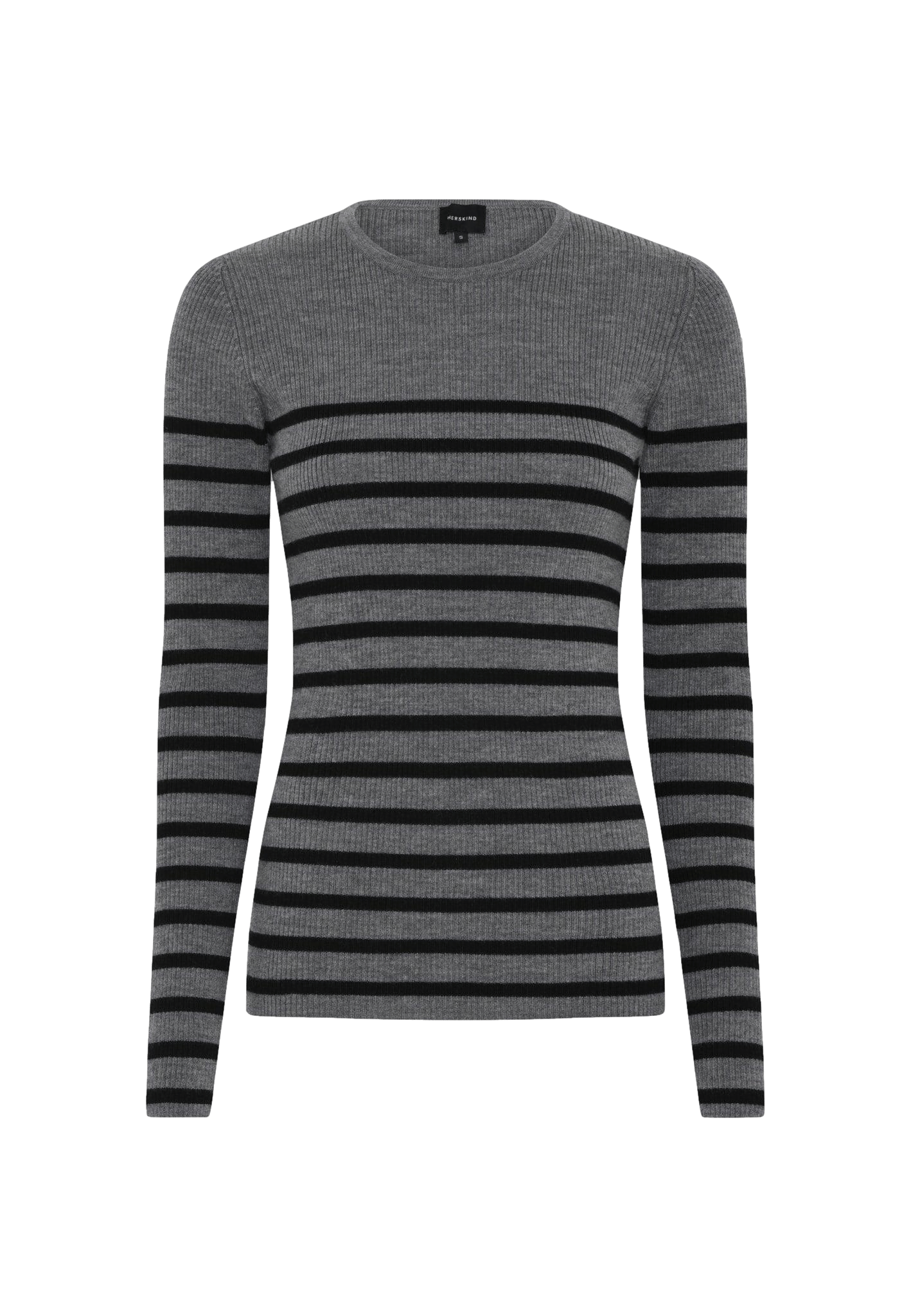 Camb Blouse - Grey Melange made by HERSKIND