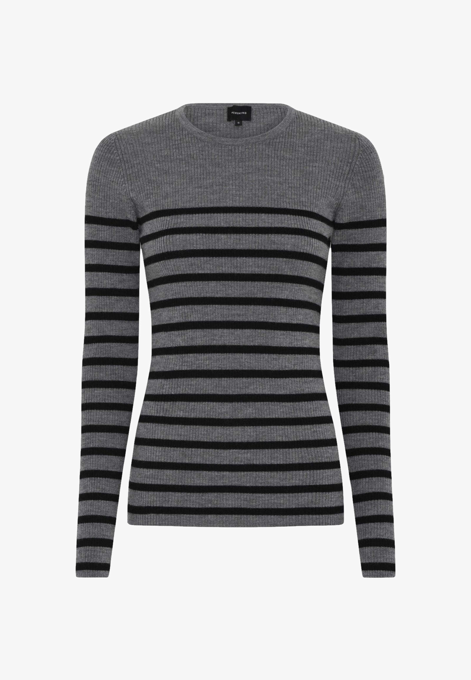 Camb Blouse - Grey Melange made by HERSKIND