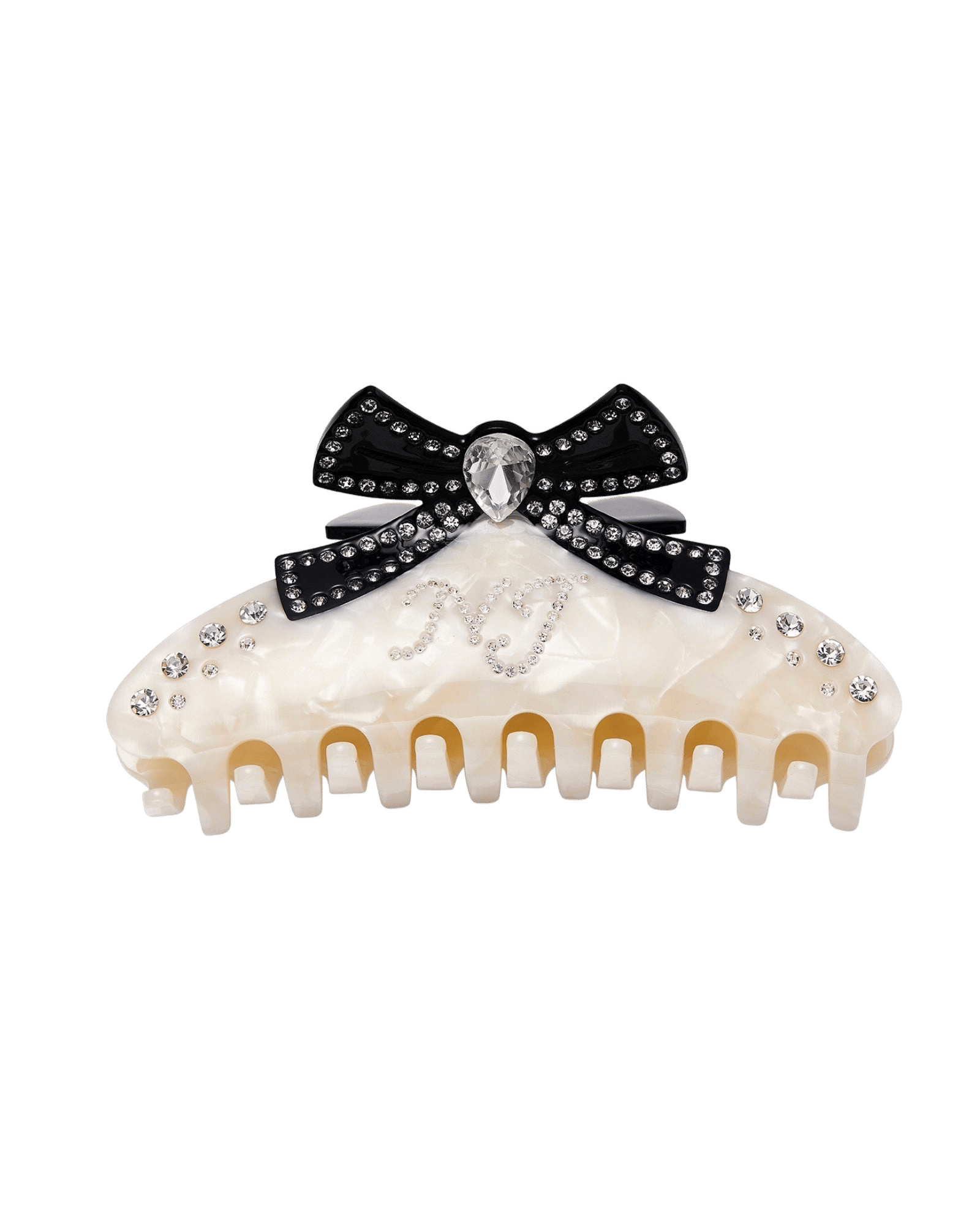 Edith Hair Clip (White) made by Nana Jacqueline