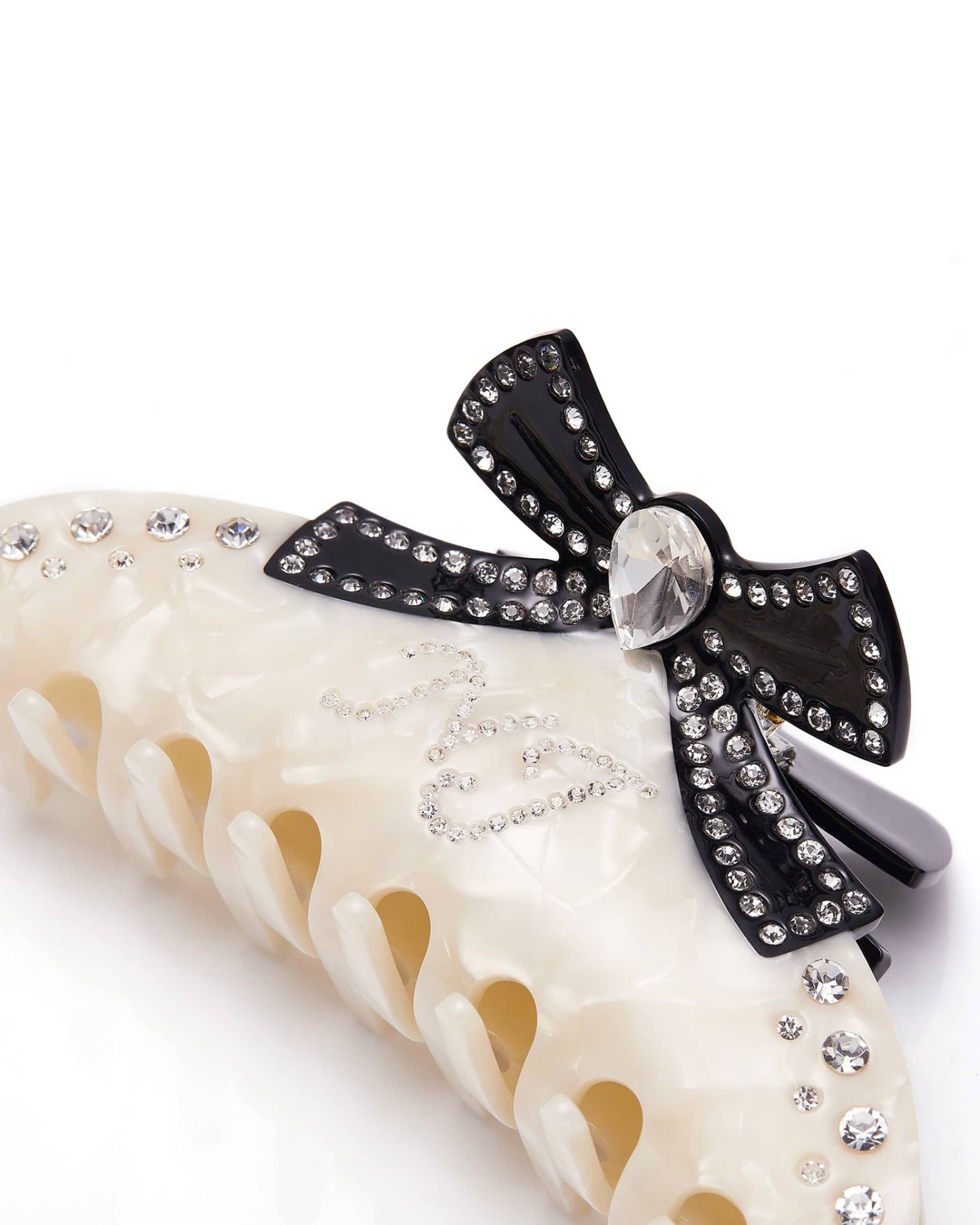 Edith Hair Clip (White) made by Nana Jacqueline