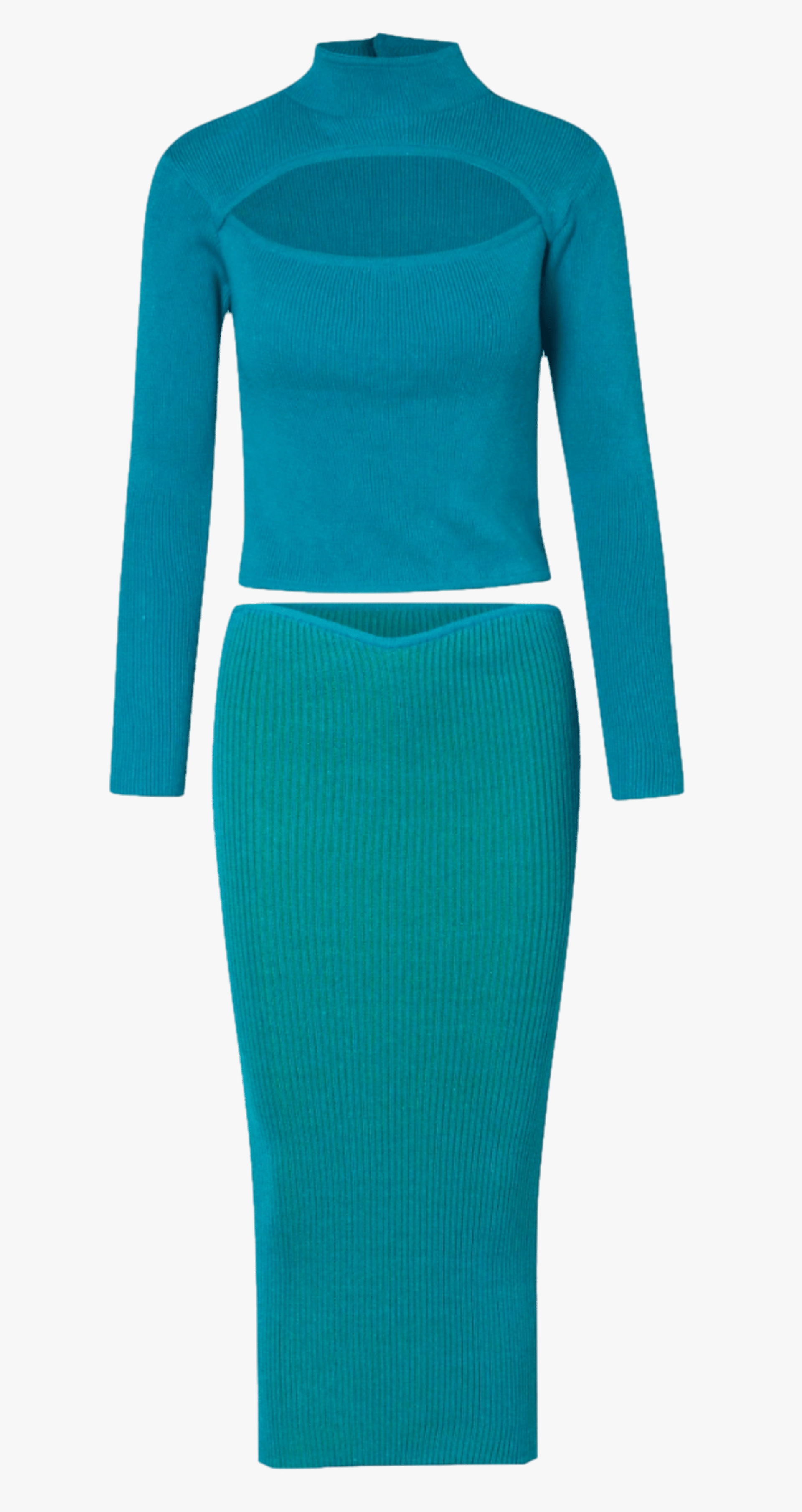 Lagoon Top in Blue made by BAOBAB