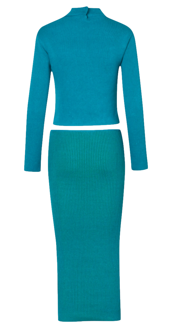 Lagoon Top in Blue made by BAOBAB