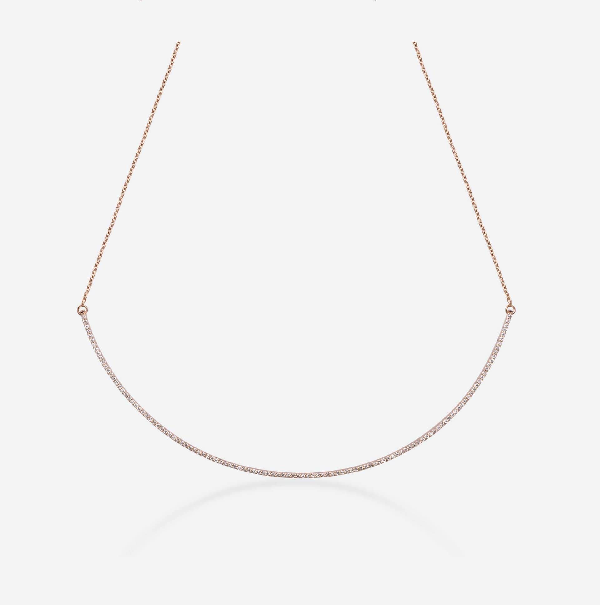 COLLAR SHEWEL CURVE made by Gold & Roses