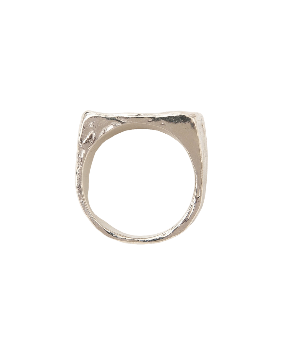 AREIA RECTANGULAR SIGNET RING made by Carolina De Barros