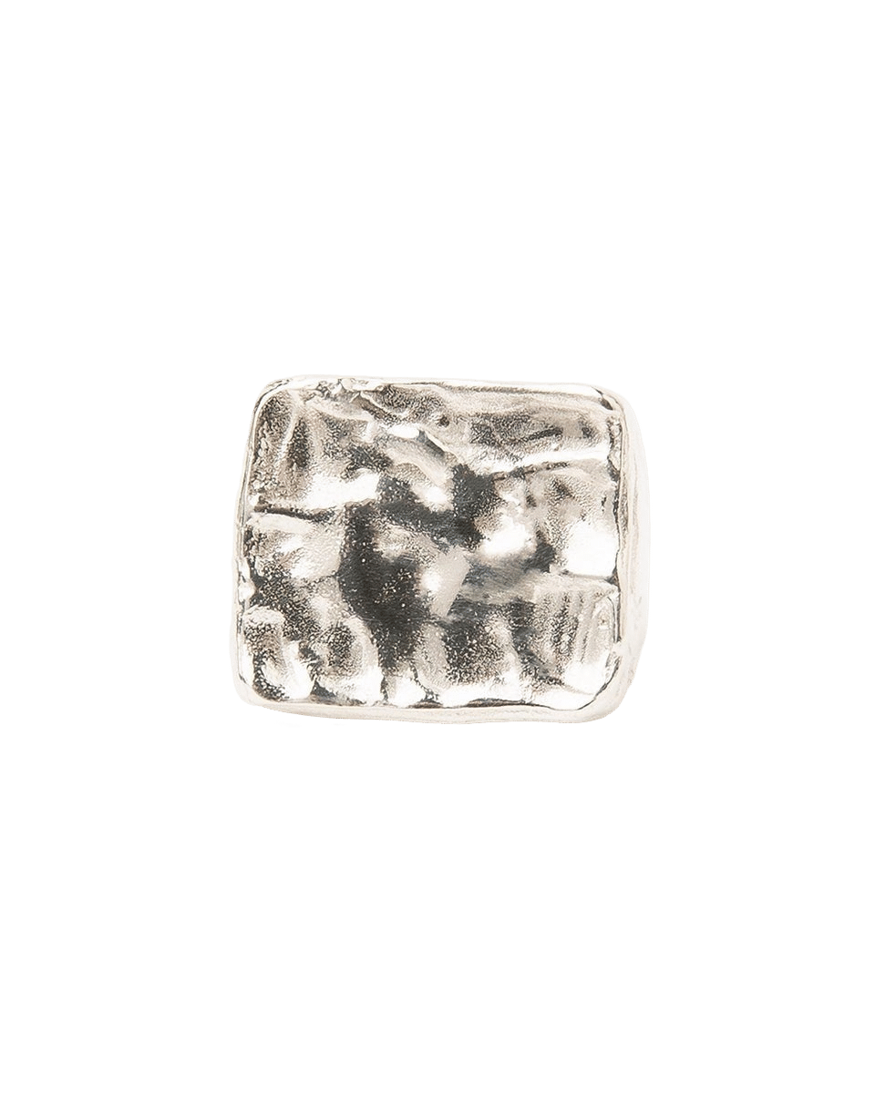 AREIA RECTANGULAR SIGNET RING made by Carolina De Barros