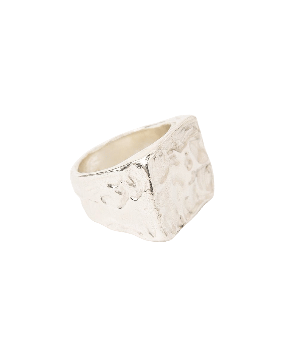 AREIA RECTANGULAR SIGNET RING made by Carolina De Barros