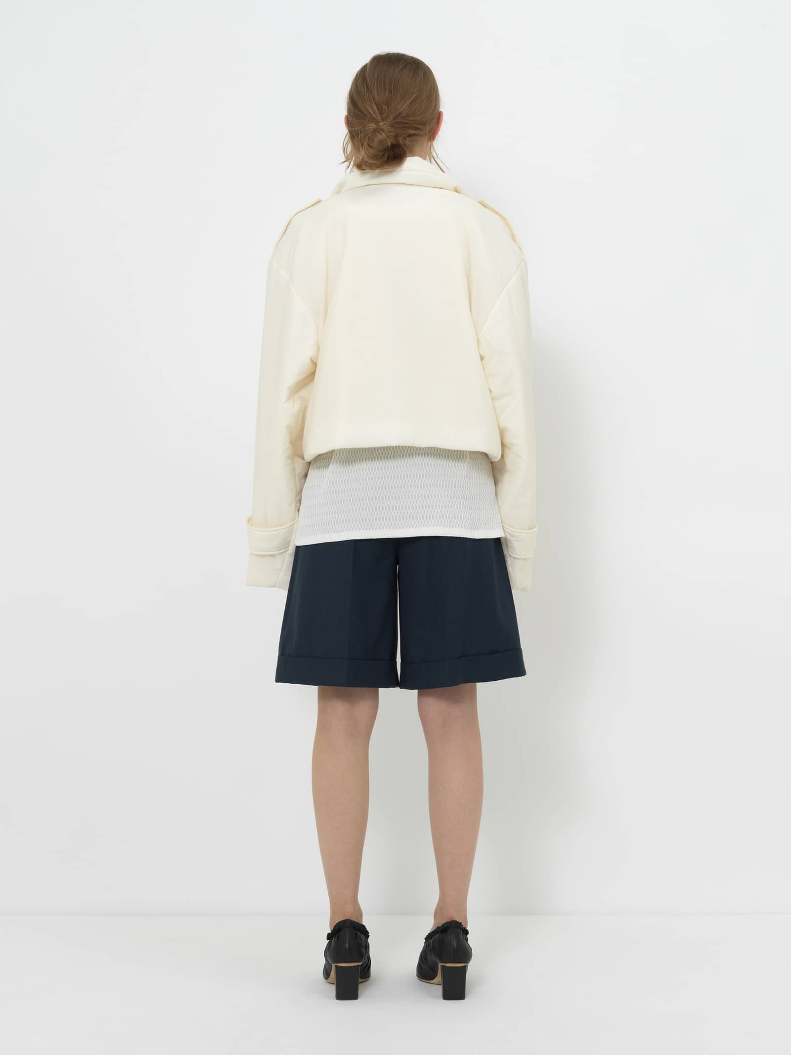 CROPPED PUFFER JACKET WITH 3M THINSULATE INSULATION made by YIBRI