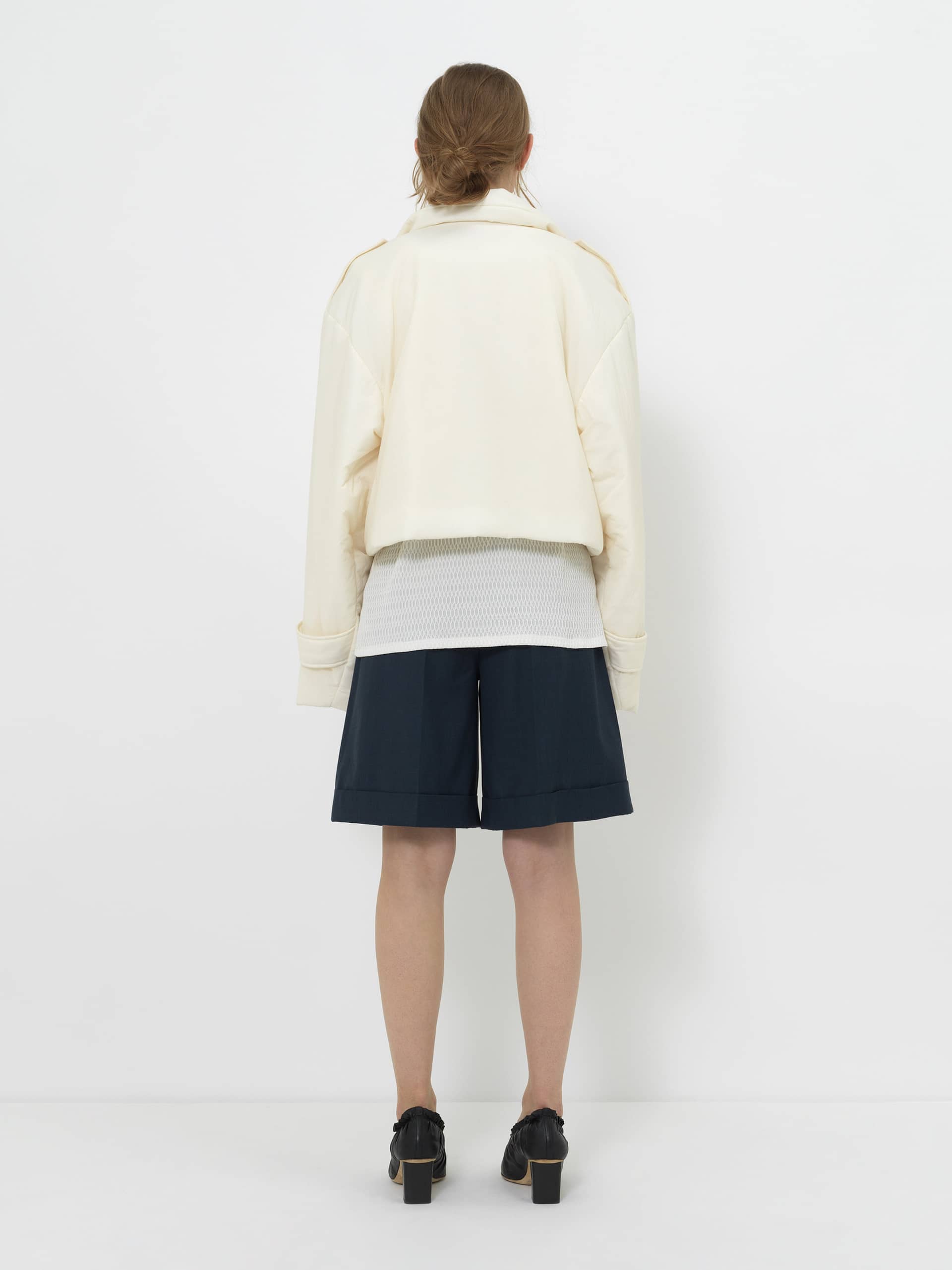 CROPPED PUFFER JACKET WITH 3M THINSULATE INSULATION made by YIBRI