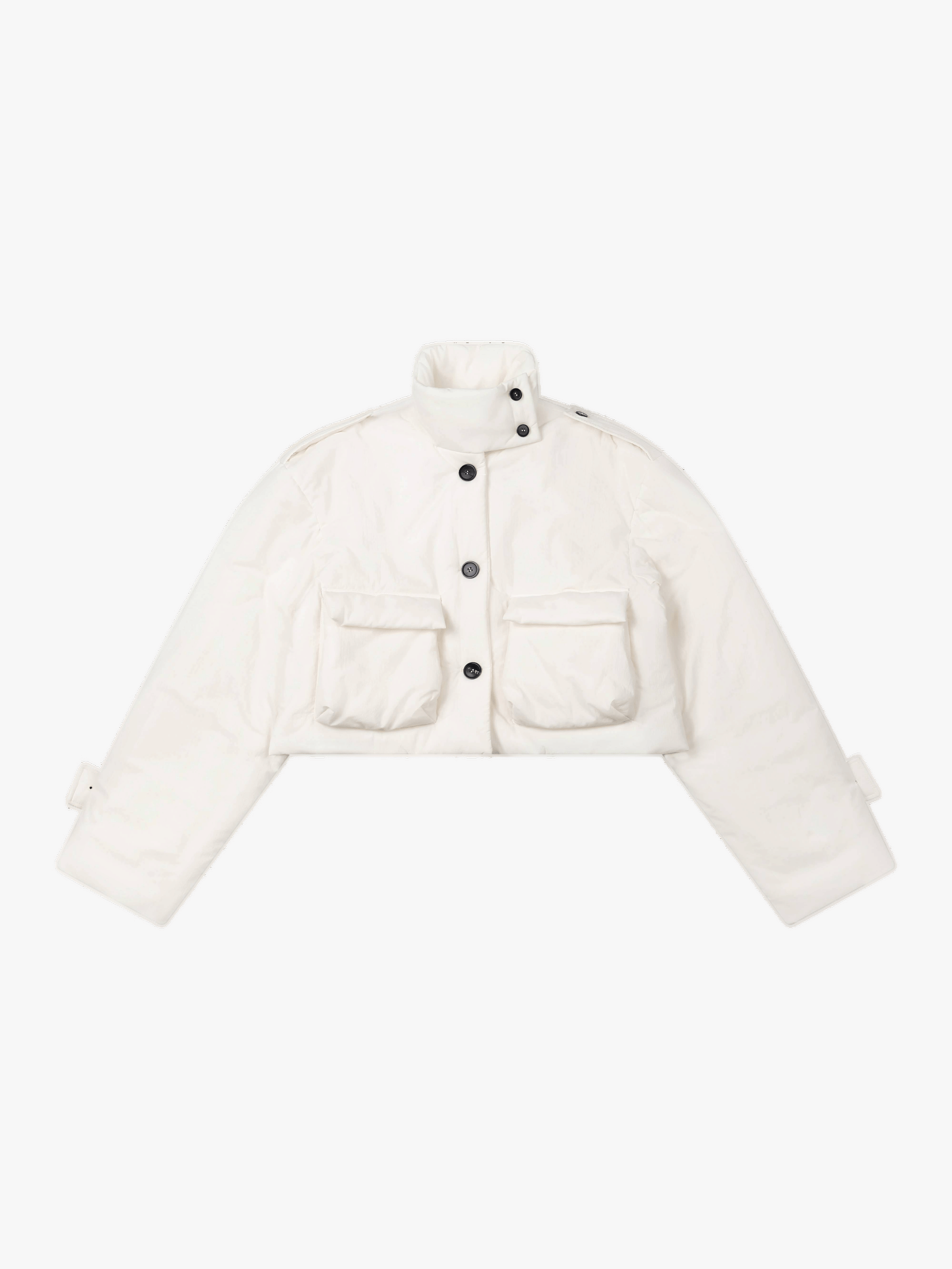 CROPPED PUFFER JACKET WITH 3M THINSULATE INSULATION made by YIBRI