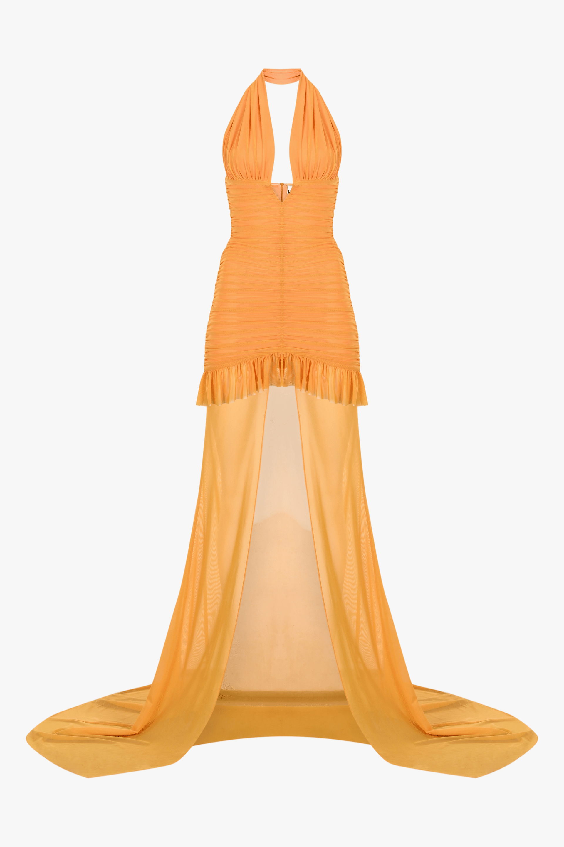 Temptress Tini Dress In Mango made by Khela