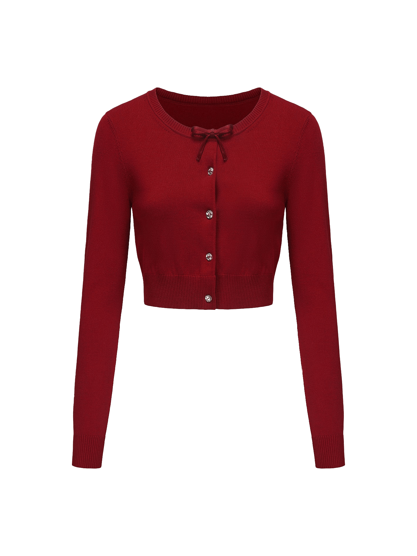 Audrina Cardigan (Red) made by Nana Jacqueline