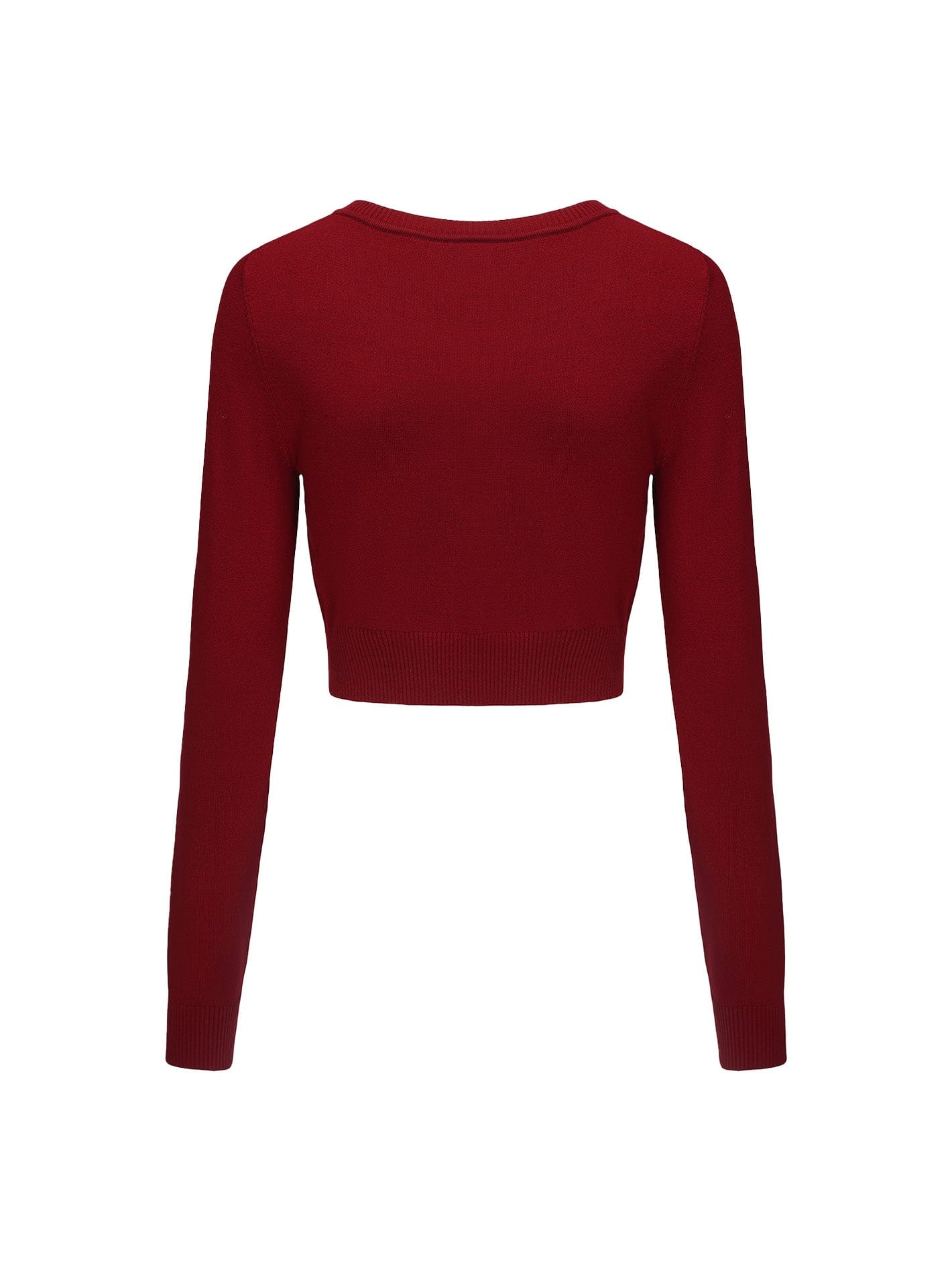 Audrina Cardigan (Red) made by Nana Jacqueline