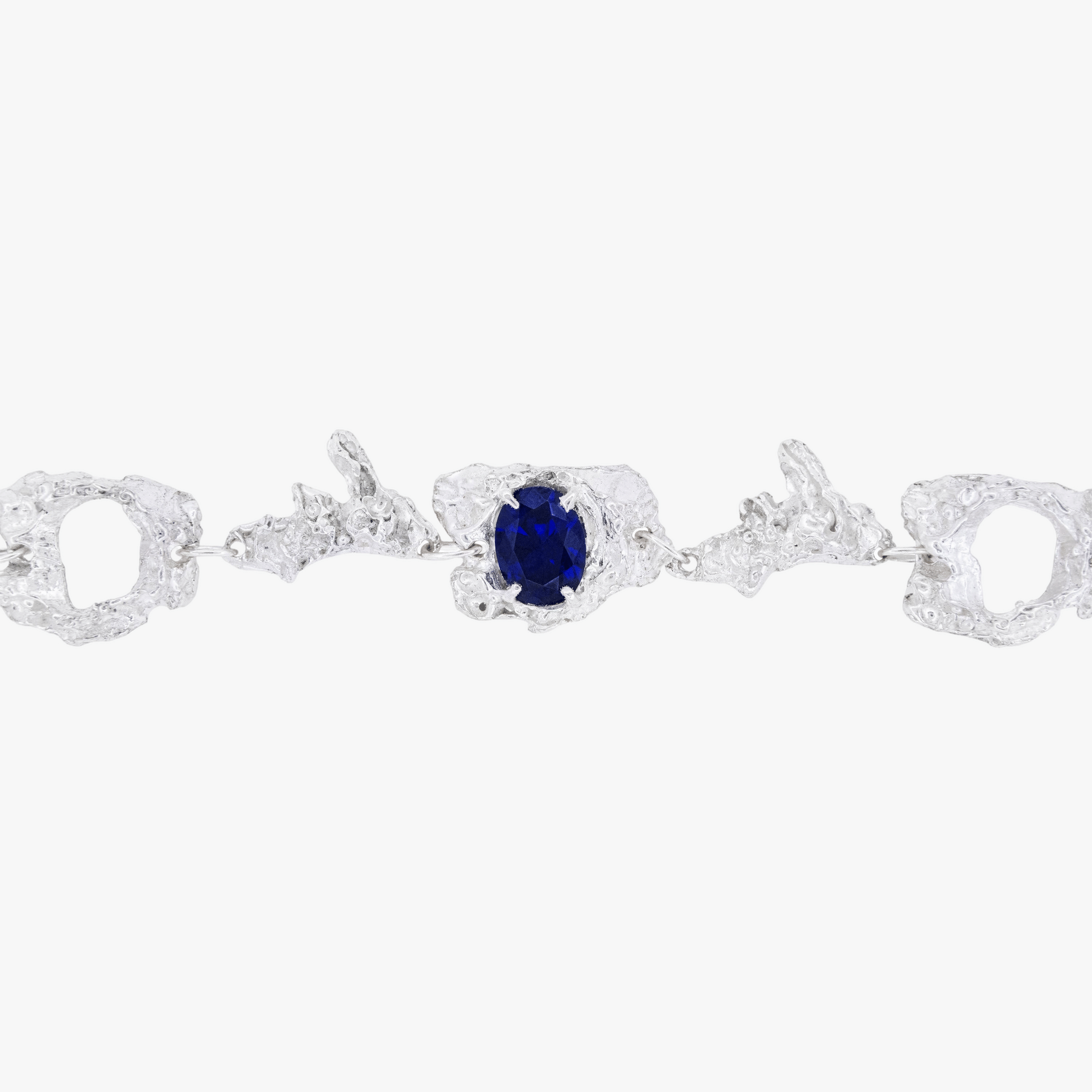 Hira Sapphire Argenti Bracelet made by Loveness Lee