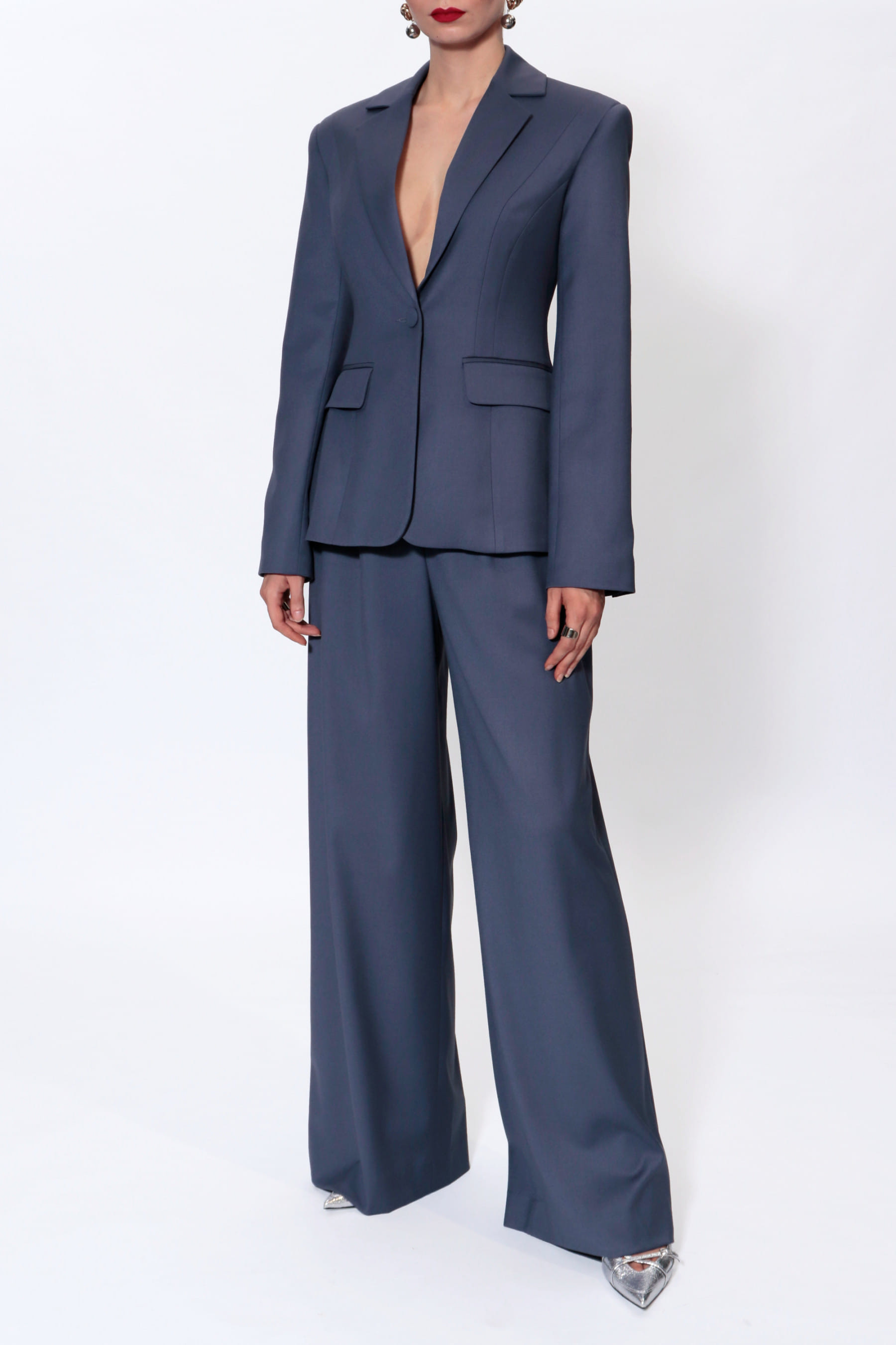 Trousers Ophelie Moonlight Blue made by HALEWSKI