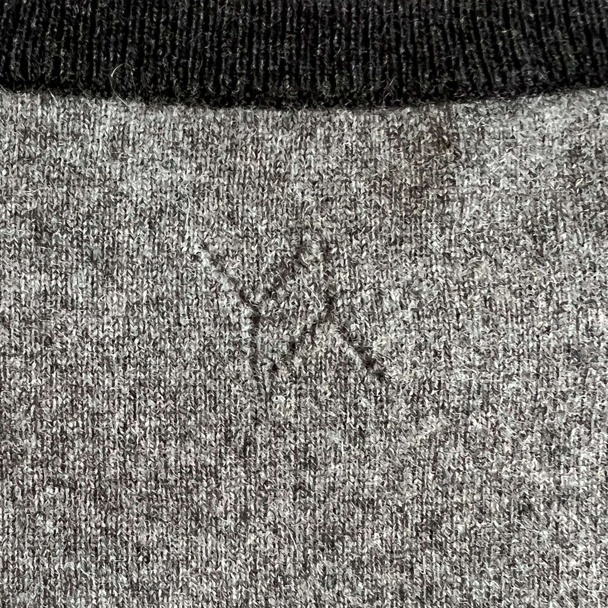 Boxy Sweater With YY Logo Dark Grey made by YLIANA YEPEZ