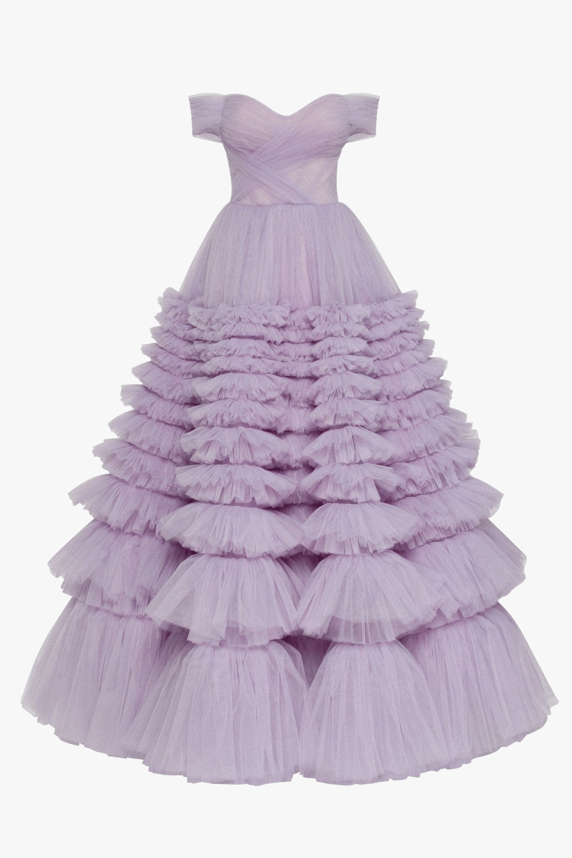 Ultra Puffy Prom Maxi Dress made by Milla